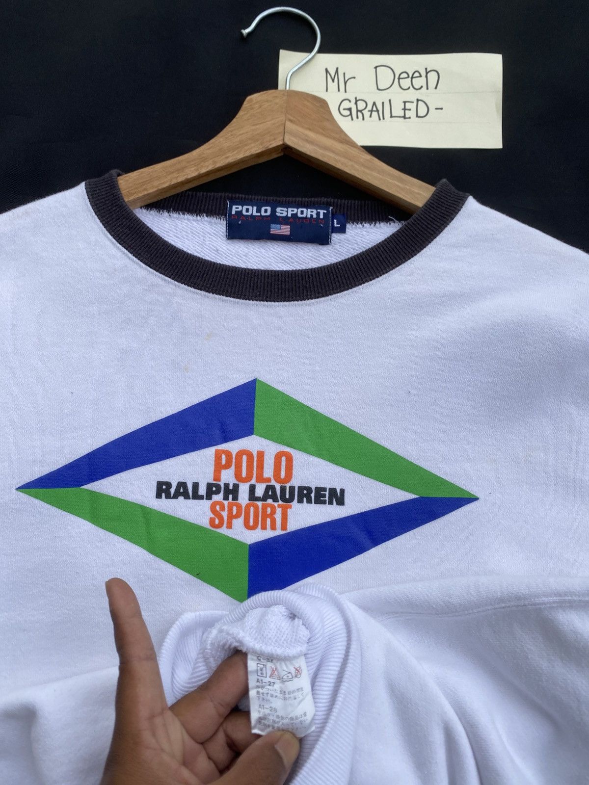 Polo Ralph Lauren Rare Vintage Polo Ralph Lauren Sport Sweater Size US L / EU 52-54 / 3 - 10 Thumbnail