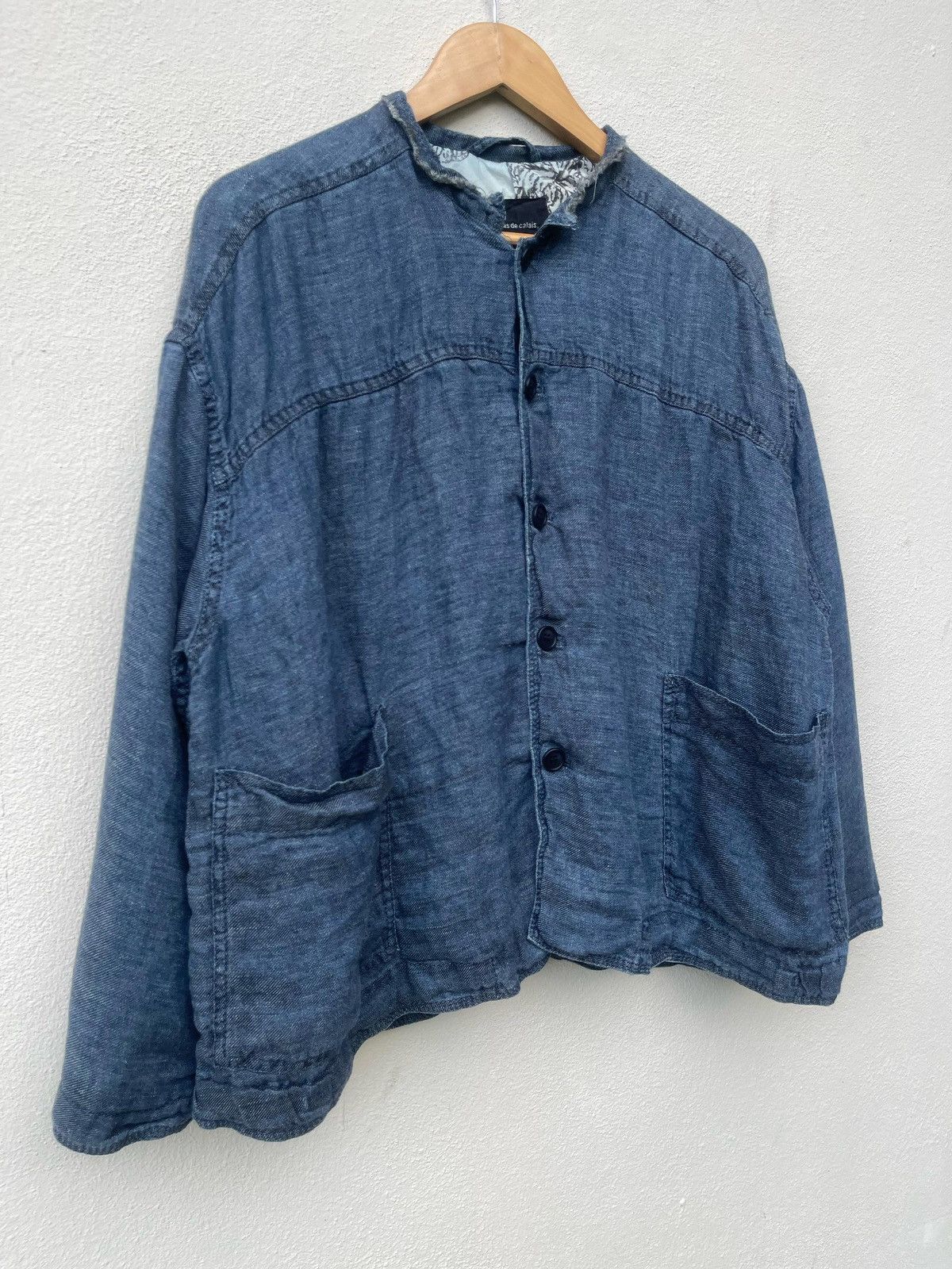 If Six Was Nine × Japanese Brand × Pas de Calais Pas De Calais Denim Jacket Size US L / EU 52-54 / 3 - 2 Thumbnail
