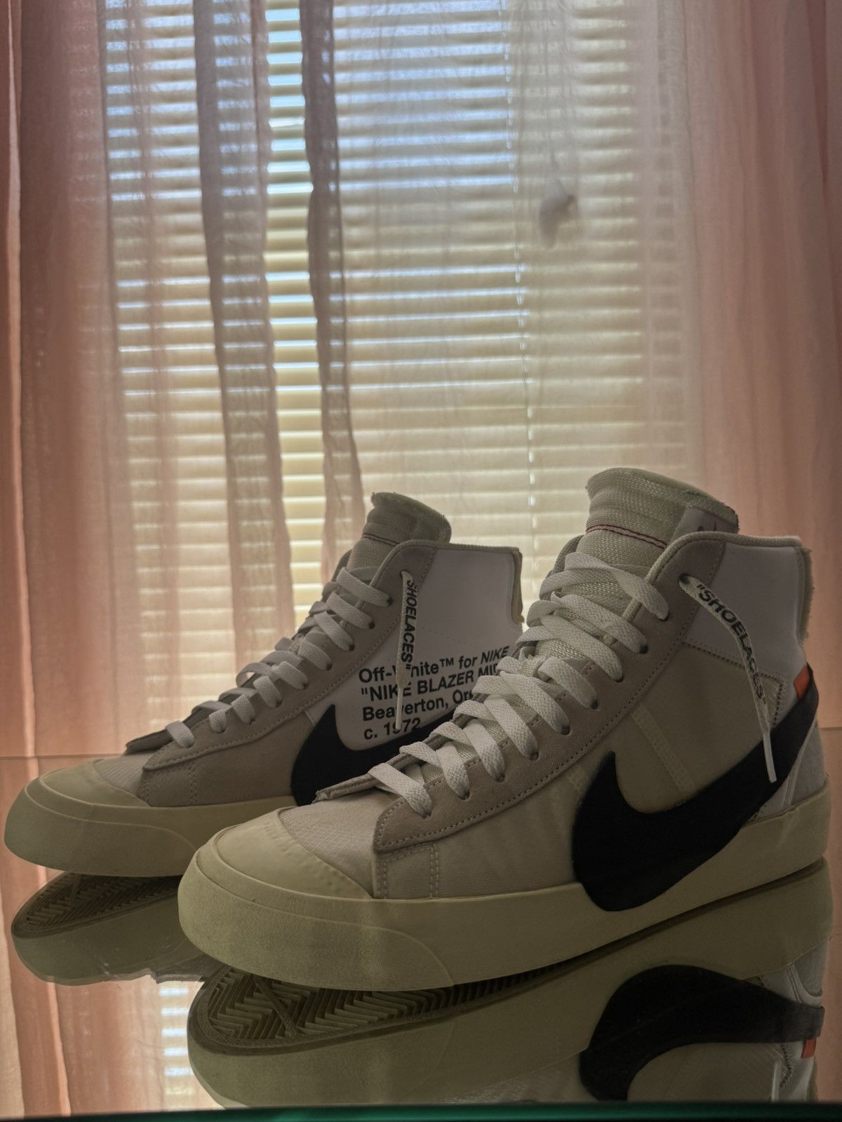 Nike × Off-White Nike off-white blazer mid Size US 11 / EU 44 - 3 Thumbnail