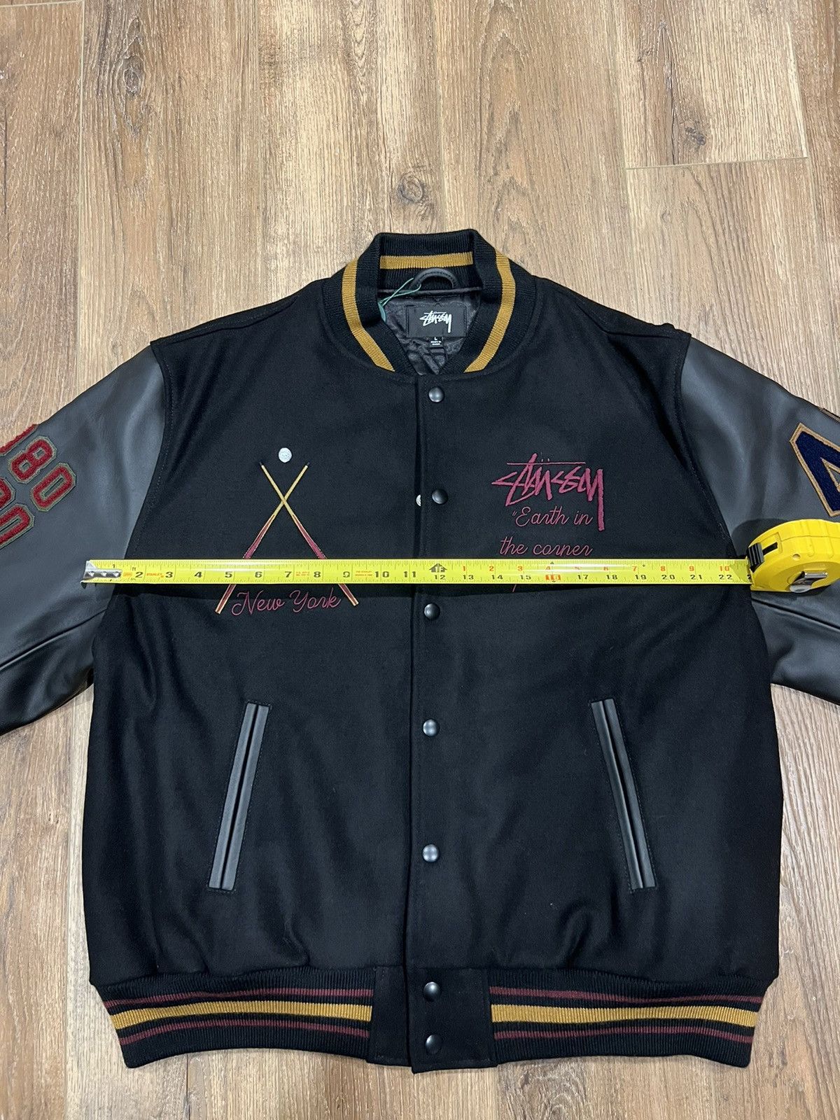 Stussy 40th Anniversary Varsity Jacket (New York Chapter) Size US L / EU 52-54 / 3 - 8 Thumbnail