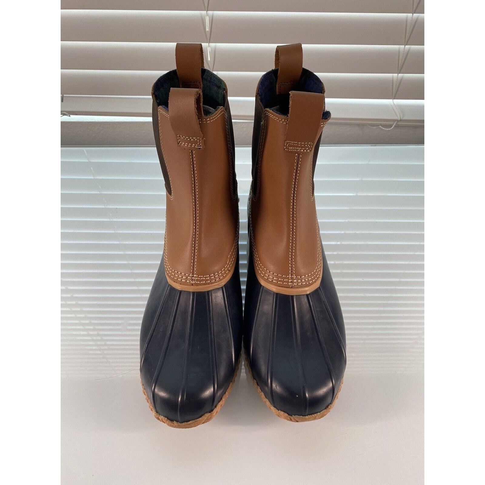 Lands' End Ladies Lands End Chelsea Blue Hazelnut Insulated boot 9.5 Size US 9.5 / IT 39.5 - 2 Thumbnail