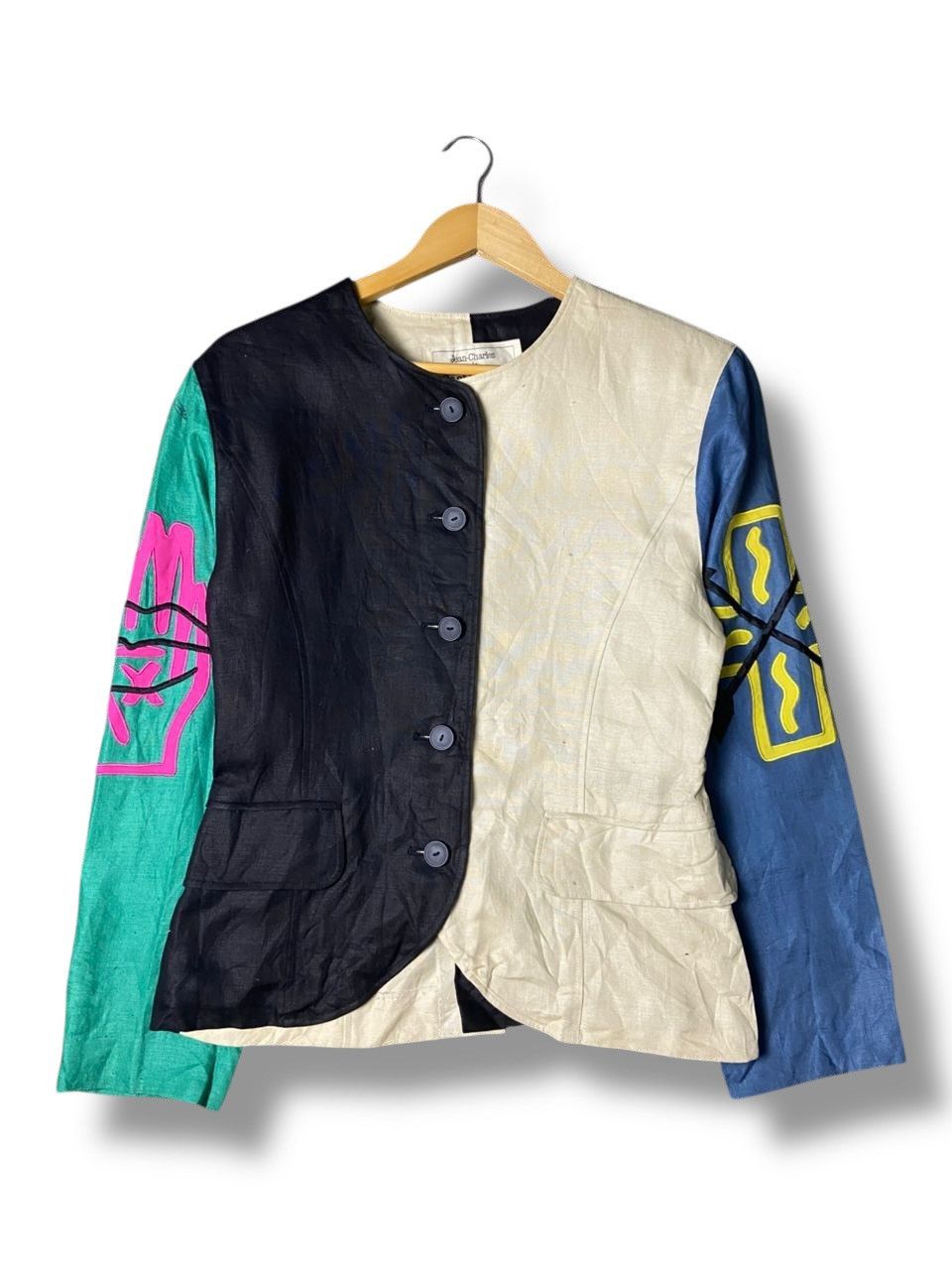Jean Charles De Castelbajac Jean-Charles de Castelbajac Colour block Jacket (137) Size US M / EU 48-50 / 2 - 1 Thumbnail