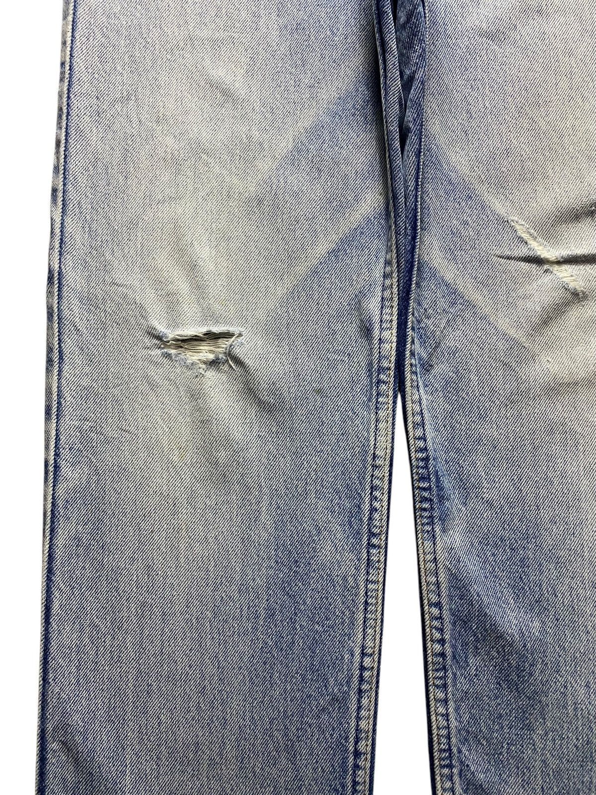 Levi's Vintage Levis 80’s Faded Wash Distressed Loose Jeans Size US 28 / EU 44 - 7 Thumbnail