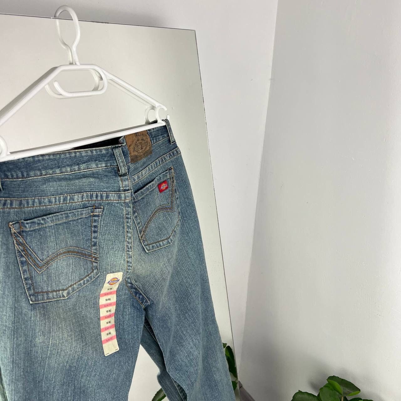Dickies Crazy Denim Pants Slim Fit Dickies Vintage Jeans Y2k Style Size US 32 / EU 48 - 3 Thumbnail