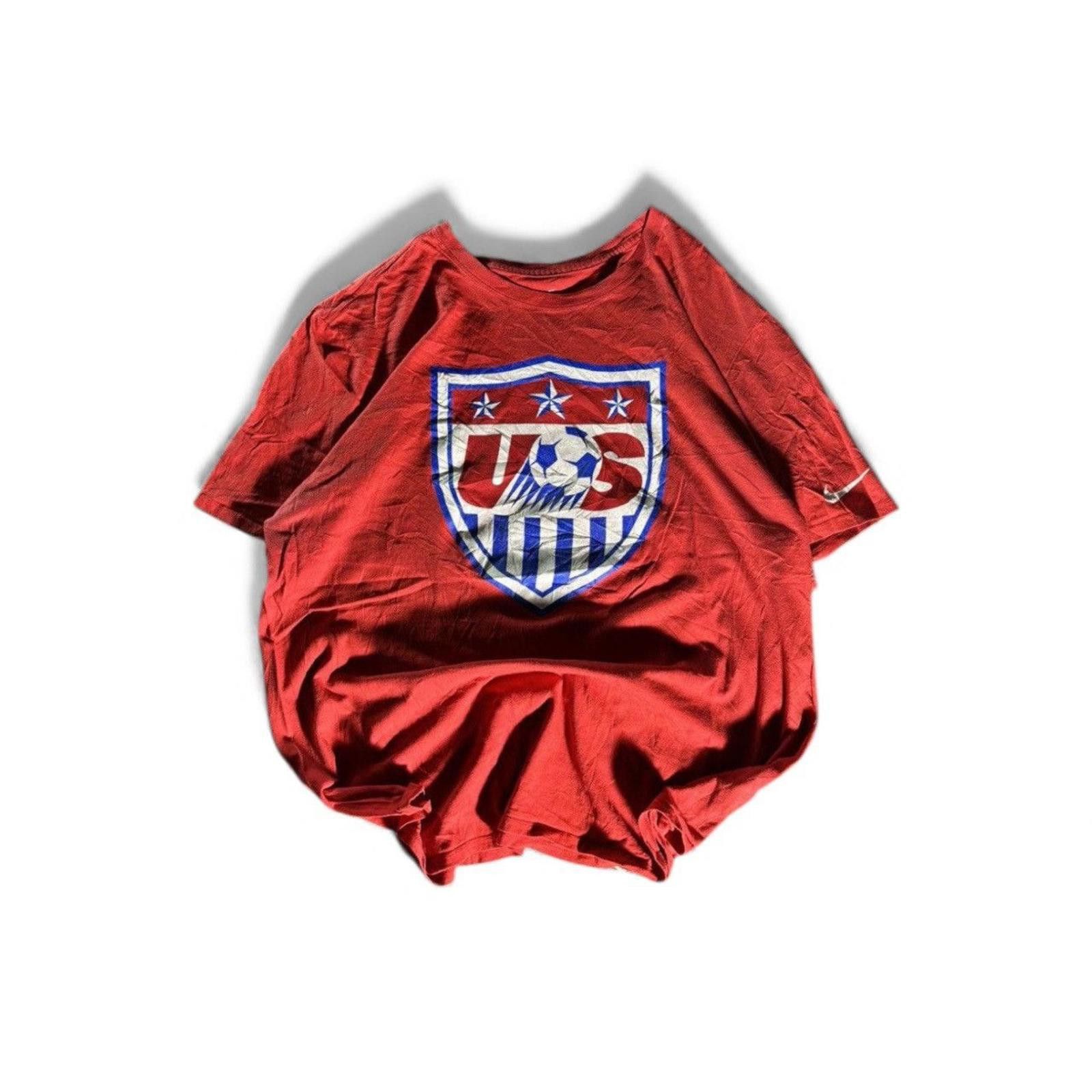Nike 2010s Nike USA Soccer Tee Size US XL / EU 56 / 4 - 1 Thumbnail