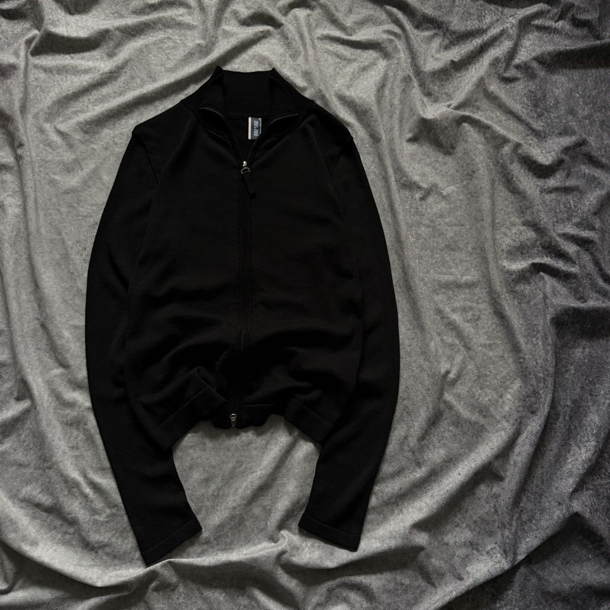 Jean Paul Gaultier Jean Paul Gaultier Rhinestones Black Full Zip Sweater Size M Size M / US 6-8 / IT 42-44 - 7 Thumbnail
