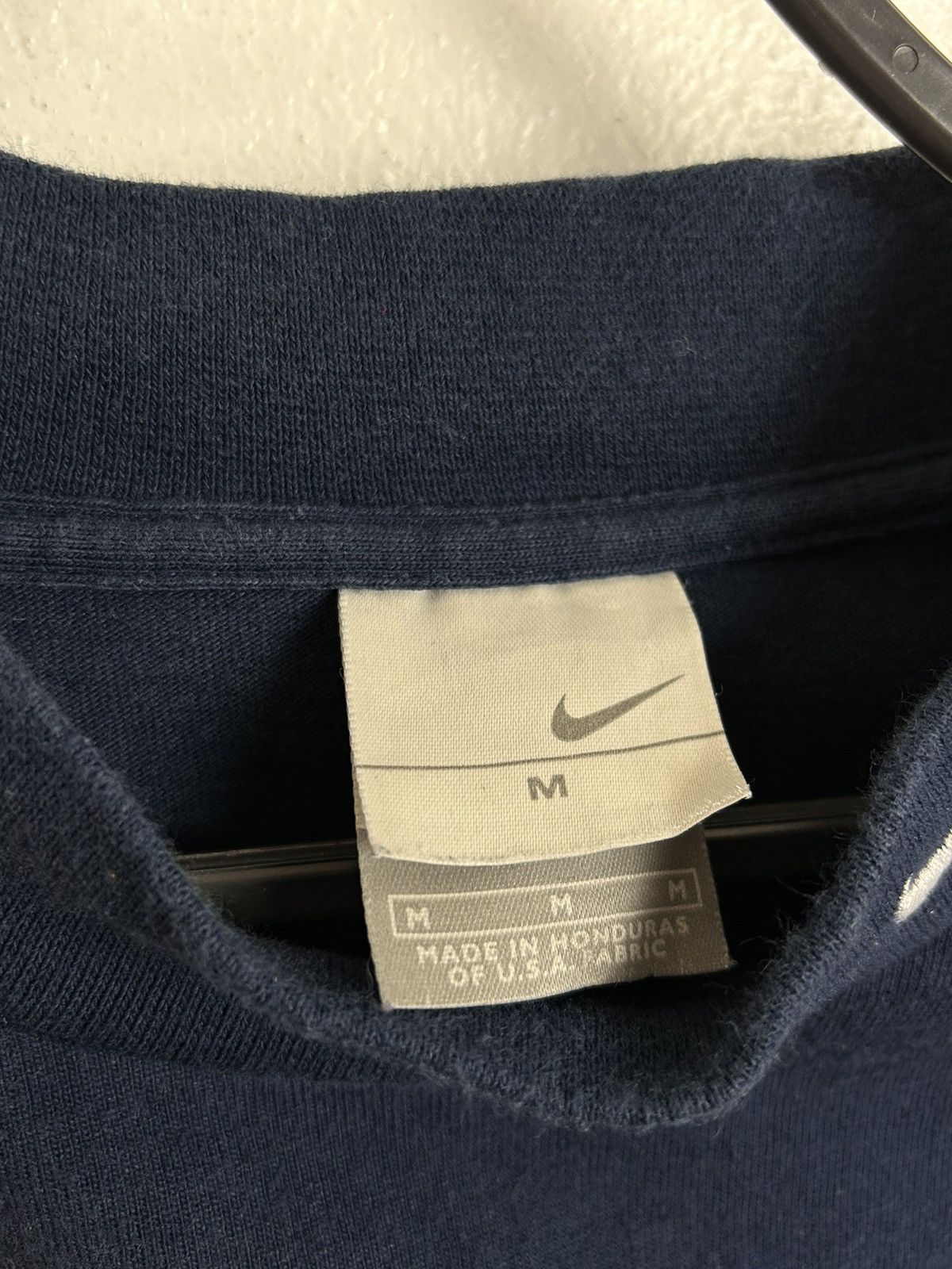 Nike 00s Vintage Nike Neck Embroidered Logo Long Sleeve Sweat Size US M / EU 48-50 / 2 - 5 Thumbnail