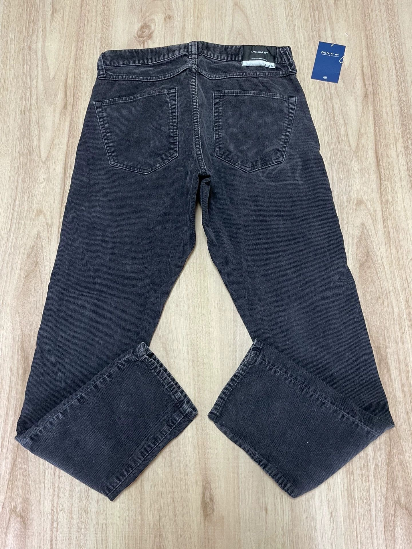 Vanquish VANQUISH & FRAGMENT Washed Cord Lightning Distressed Pants Size US 28 / EU 44 - 2 Thumbnail