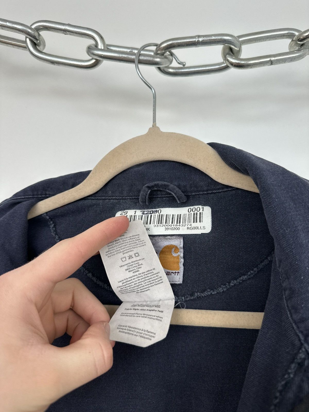 Carhartt Vintage Carhartt Flame Resistant USA Patches Cropped Jacket Size US M / EU 48-50 / 2 - 20 Thumbnail