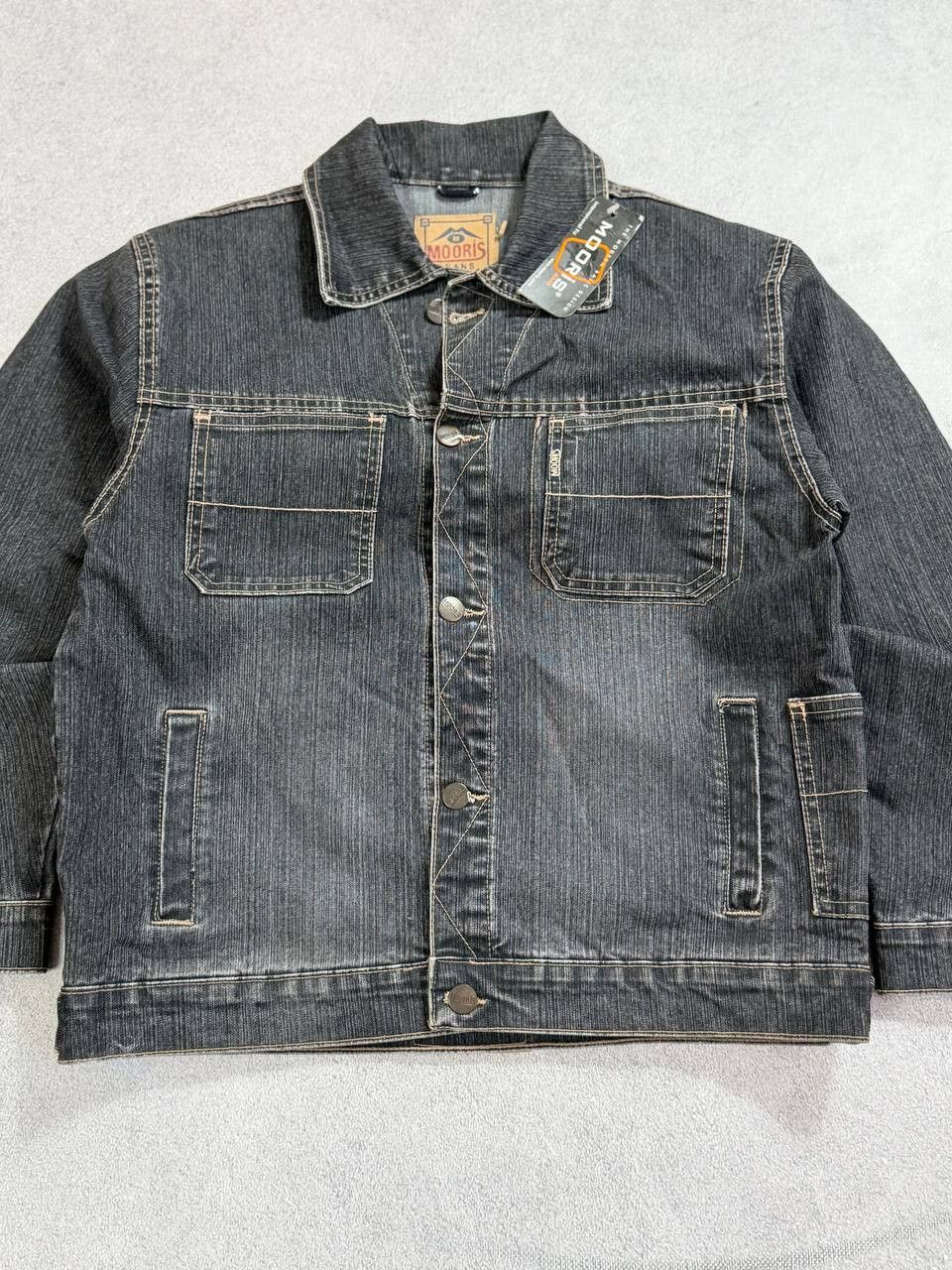 Japanese Brand Vintage 90s Denim Trucker Japan Style Archive Avant-garde Size US S / EU 44-46 / 1 - 9 Thumbnail