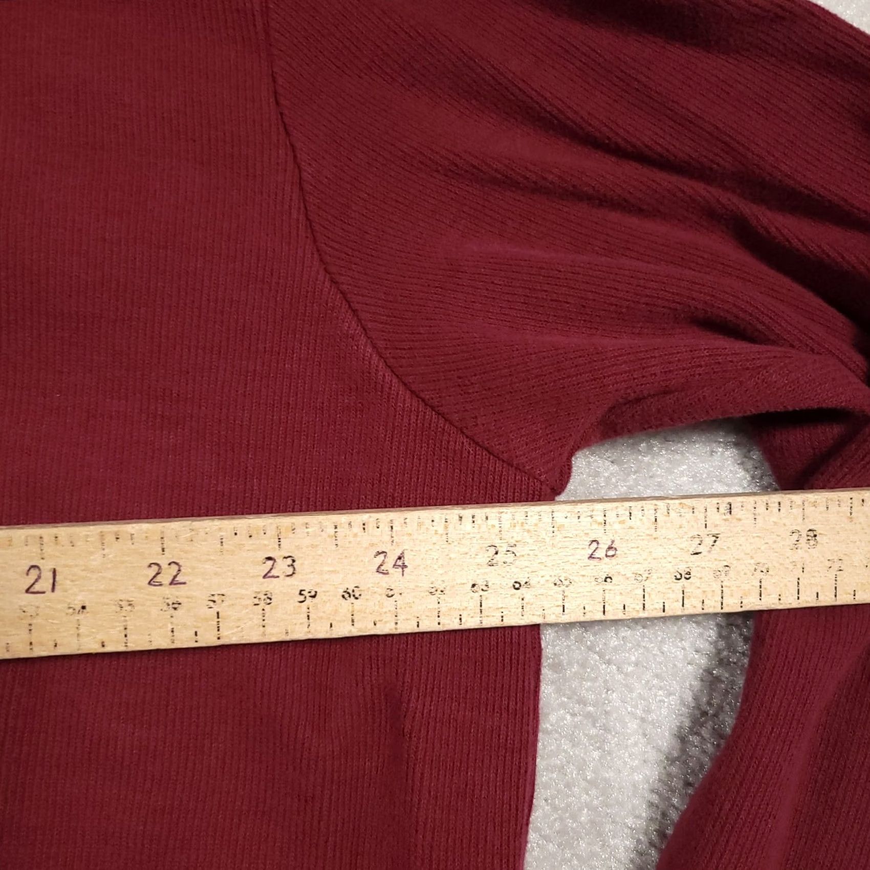 U.S. Polo Assn. U.S. Polo Assn. Sweater Shirt LT Tall Burgundy 1/4 Zip Pullover Mens Heavy Knit Long Sleeve Mock Neck Logo Embroidered Zipper Size US L / EU 52-54 / 3 - 7 Thumbnail