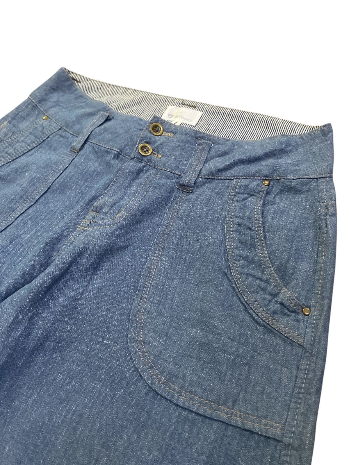 Japanese Brand × Takeo Kikuchi Takeo Kikuchi Baker Denim Loose Straight Size US 30 / EU 46 - 9 Thumbnail
