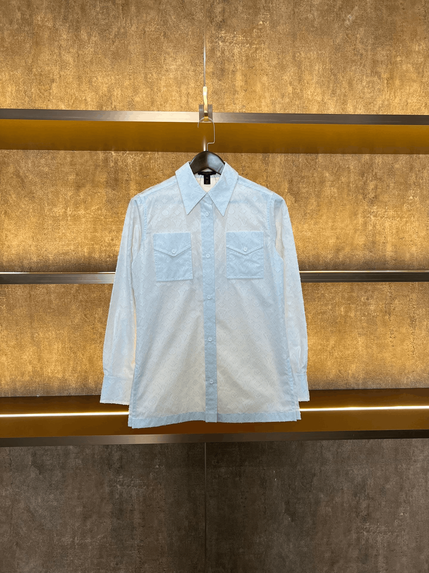 Louis Vuitton LV All-Over Print Shirt Size XS / US 0-2 / IT 36-38 - 1 Thumbnail
