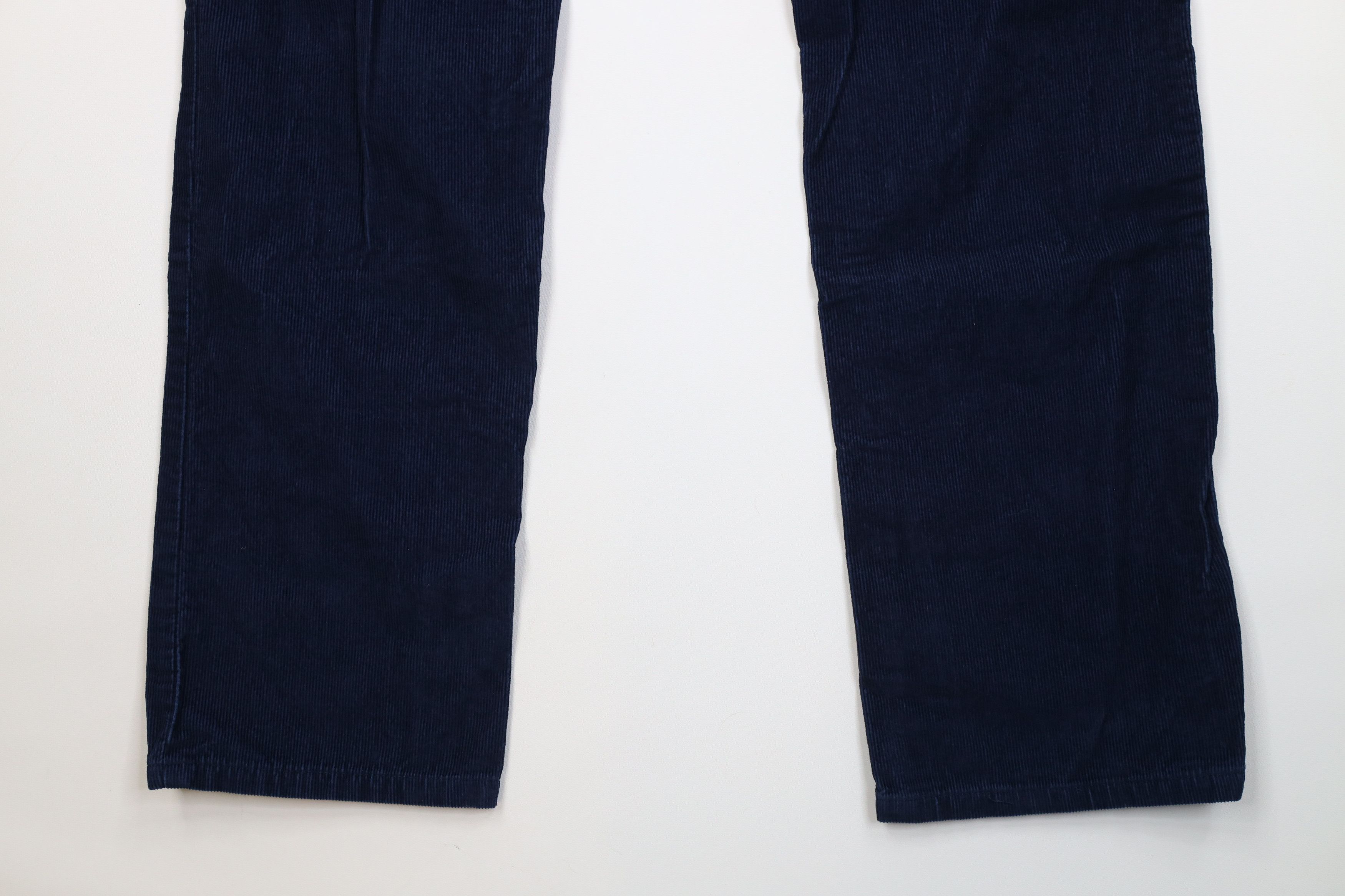 Express Express Faded Rocco Straight Leg Corduroy Chino Pants Blue Size US 36 / EU 52 - 12 Thumbnail
