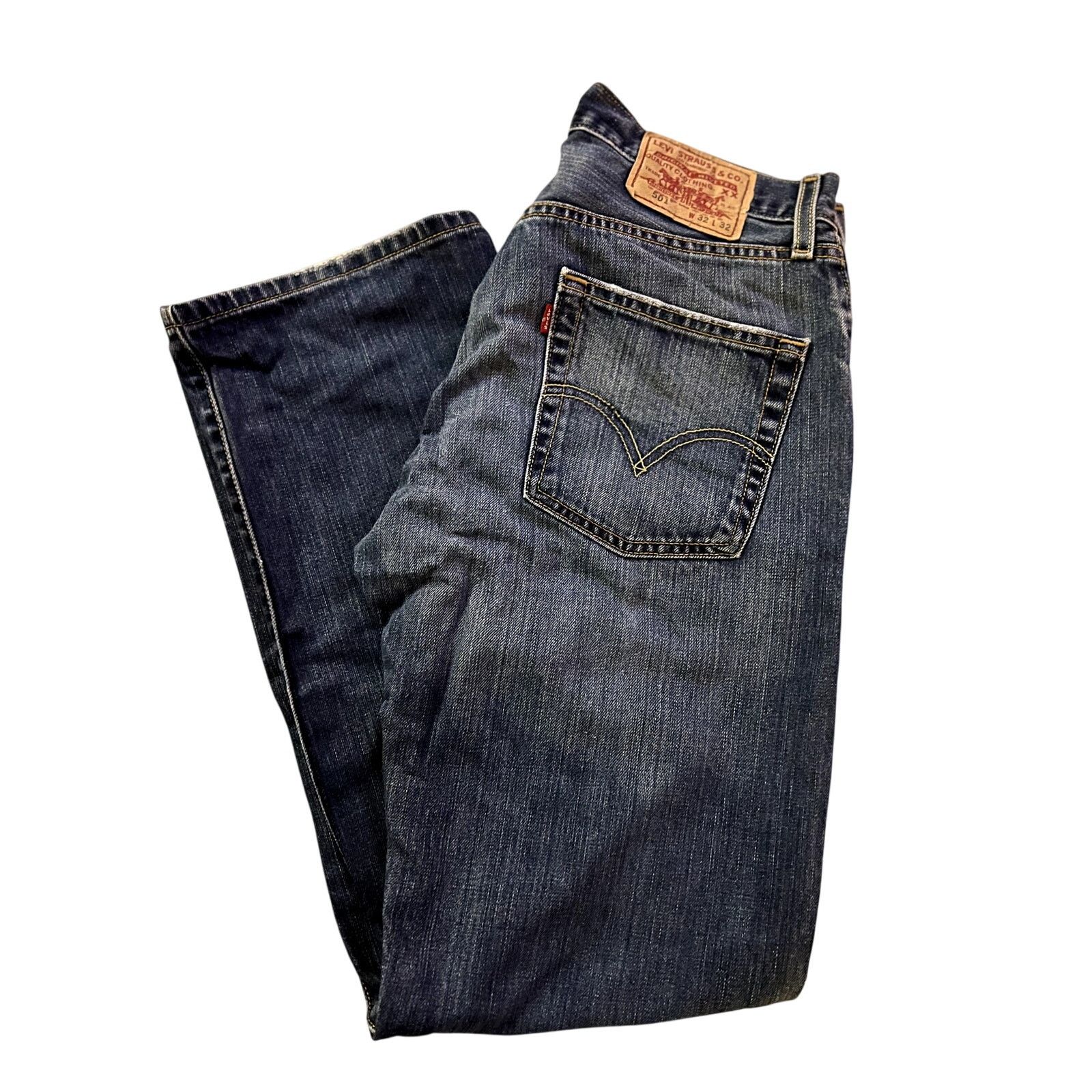 Levi's Levi's 501 Original Fit Jeans 32Wx32L Men's Straight Leg Size US 32 / EU 48 - 1 Thumbnail