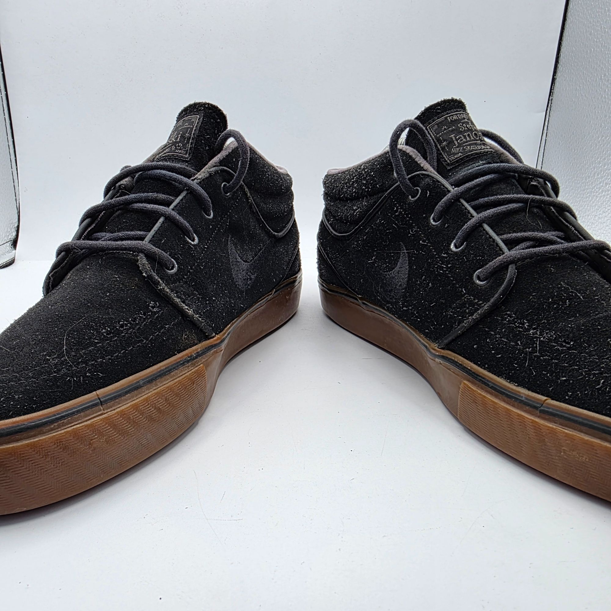 Nike Nike SB Zoom Stefan Janoski Mid Mens Size 9 Black Brown Snea Size US 9 / EU 42 - 3 Thumbnail