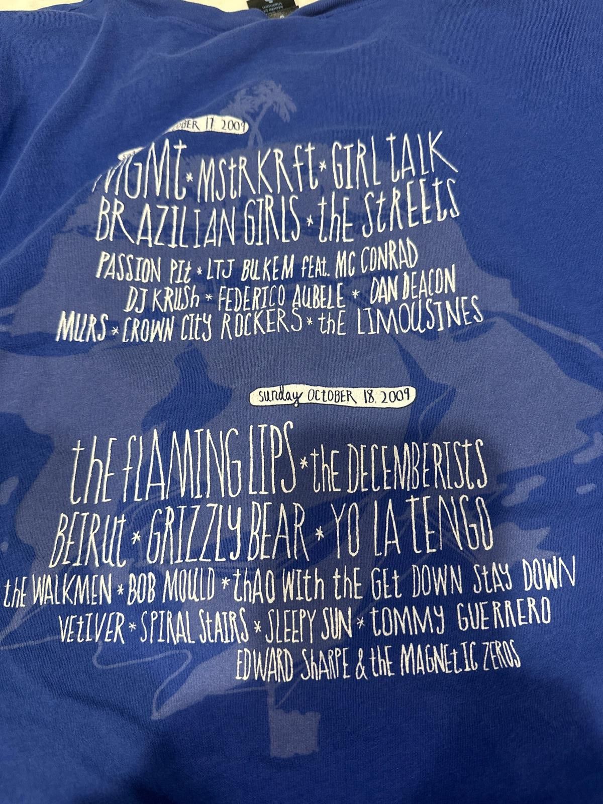 Designer Treasure Island Music Festival 2009 T-Shirt Size US L / EU 52-54 / 3 - 2 Thumbnail