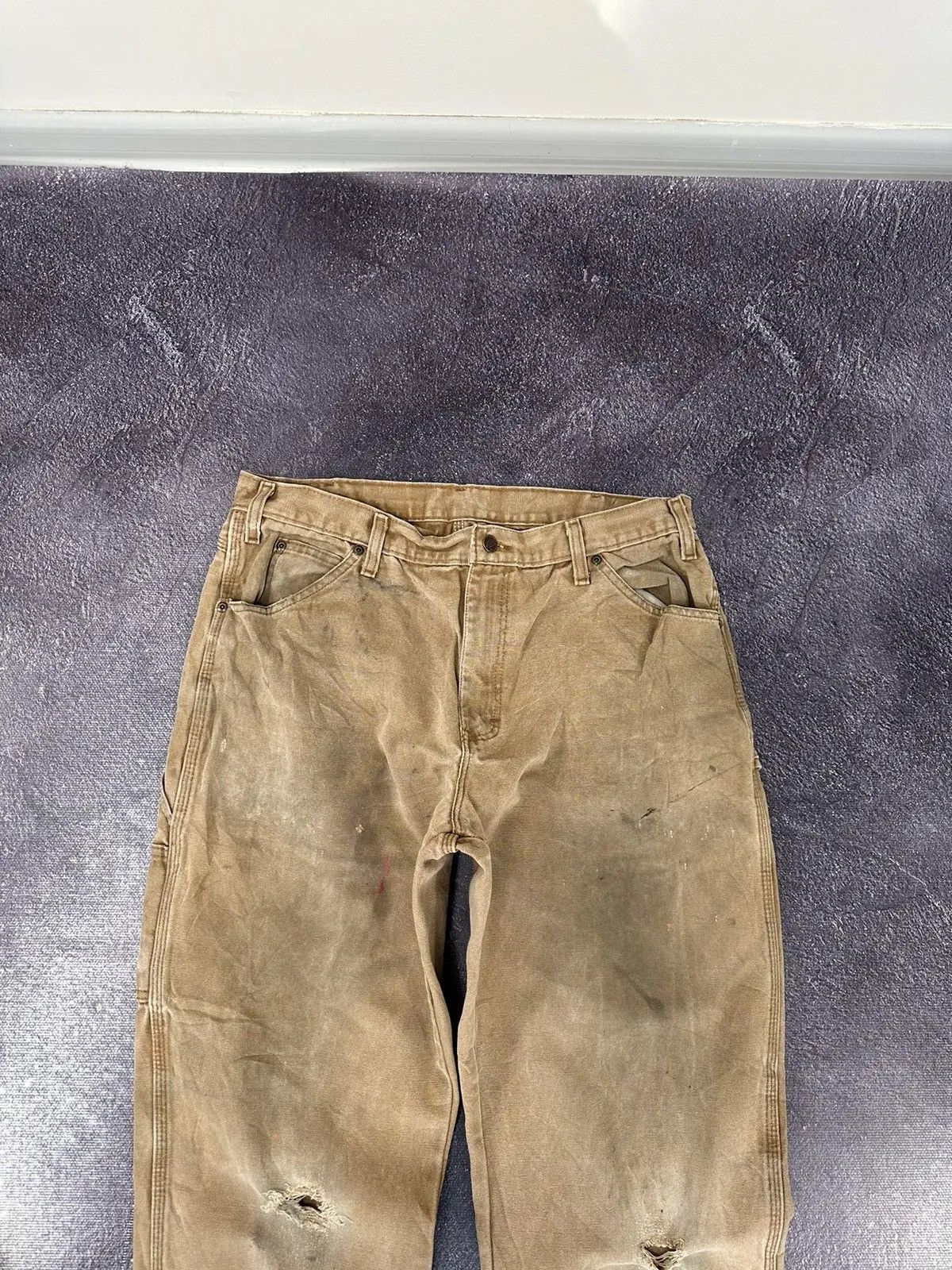 Dickies × Vintage Vintage Dickies Y2K American Hype Work Baggy Pants Size US 36 / EU 52 - 9 Thumbnail