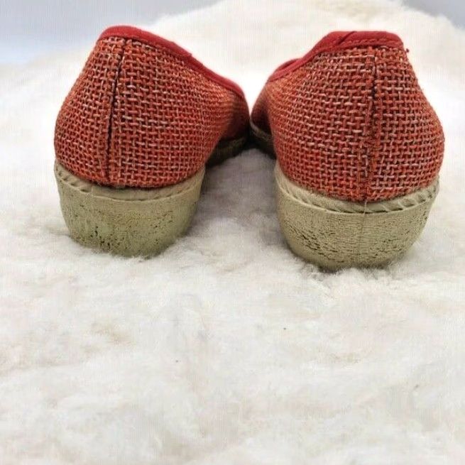 KEEN VINTAGE KEEN Womens Pump Wedge Jute Casual Pumpkin Orange US 10 M Size US 10 / IT 40 - 5 Thumbnail