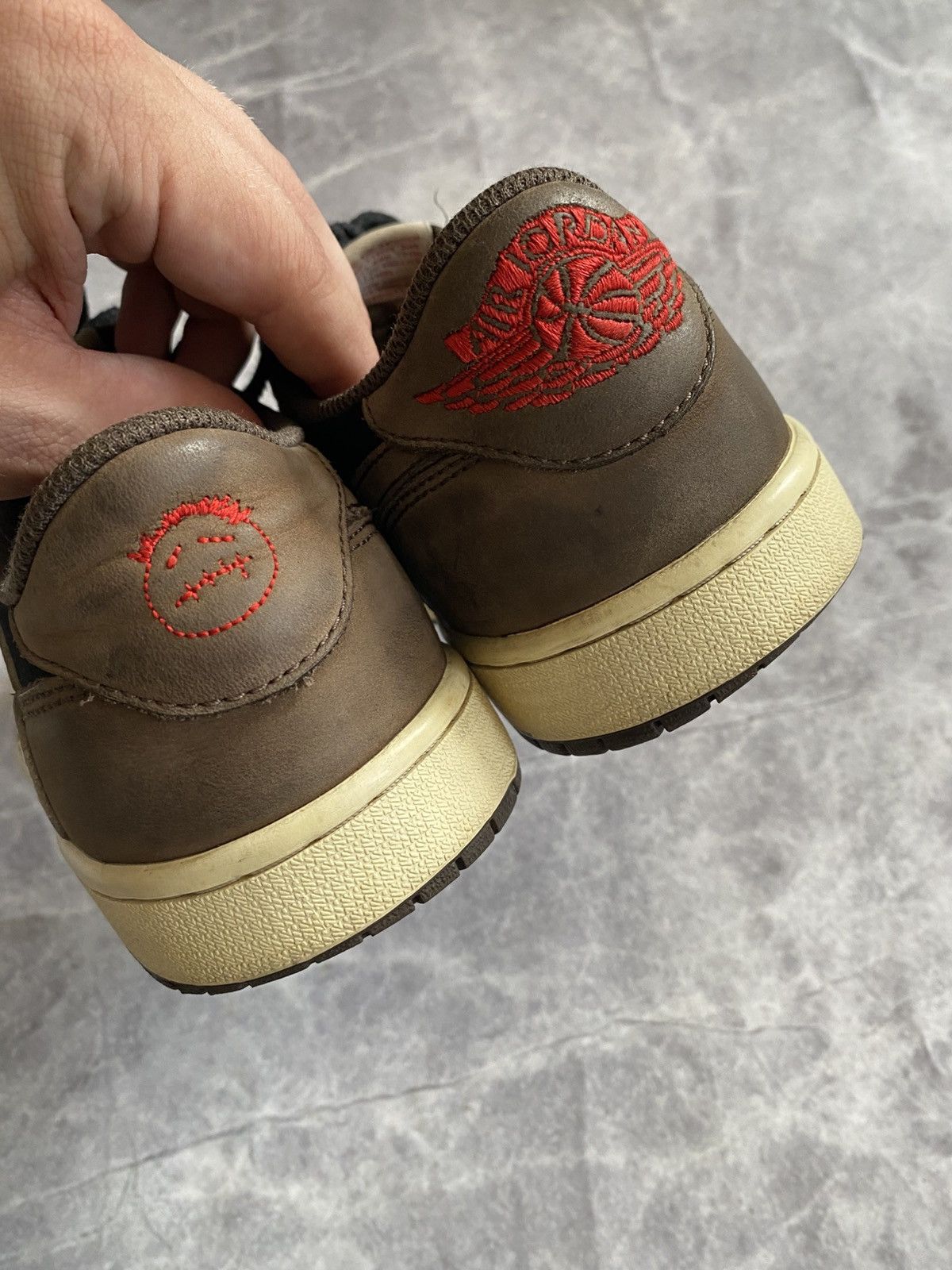 Nike × Travis Scott Nike Air Jordan 1 Low x Travis Scott “Mocha” shoes US9.5 Size US 9.5 / EU 42-43 - 10 Thumbnail