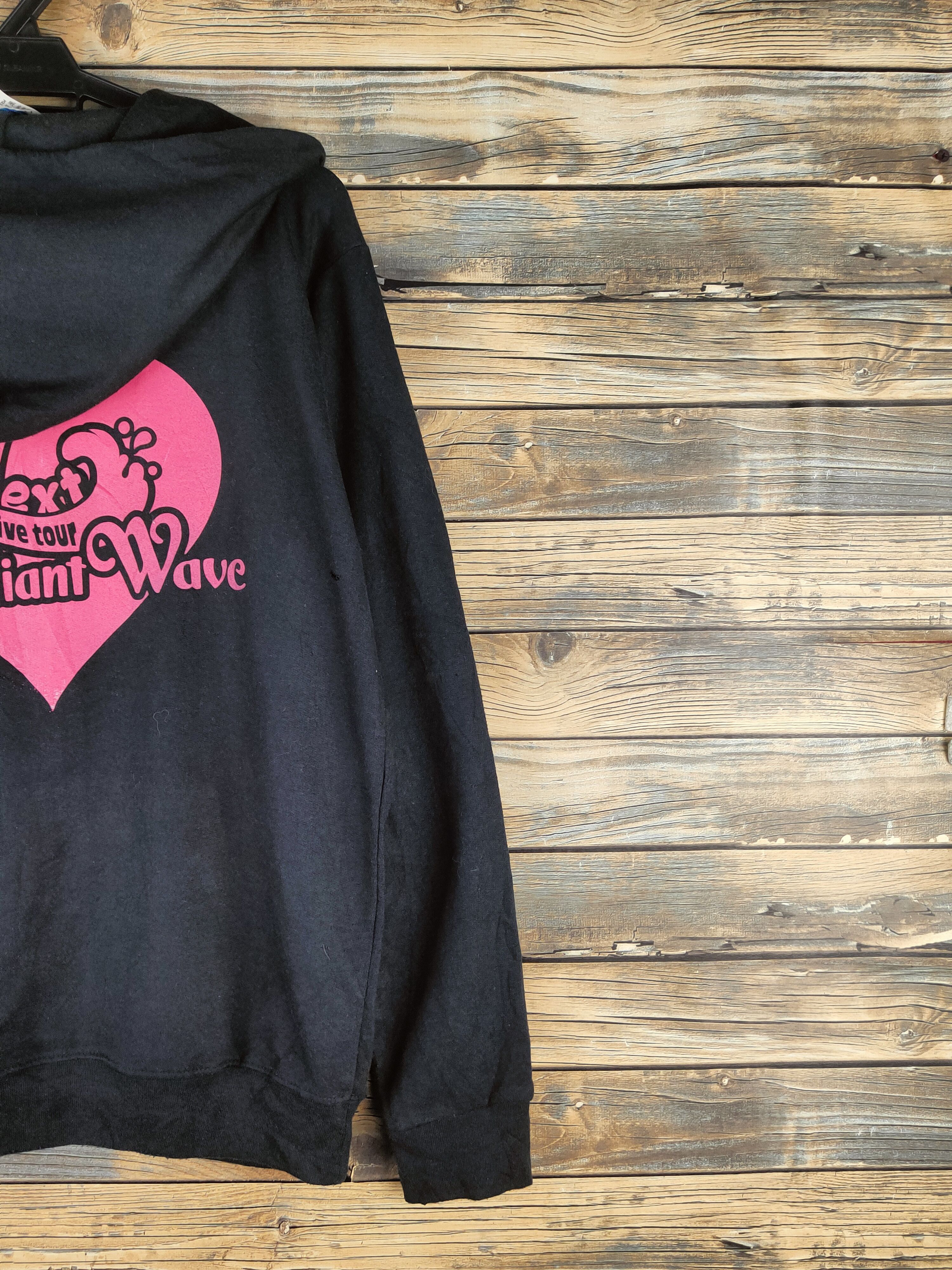 Japanese Brand Vintage Faded Mafimum Black Hoodie Sweaters Size L / US 10 / IT 46 - 13 Thumbnail