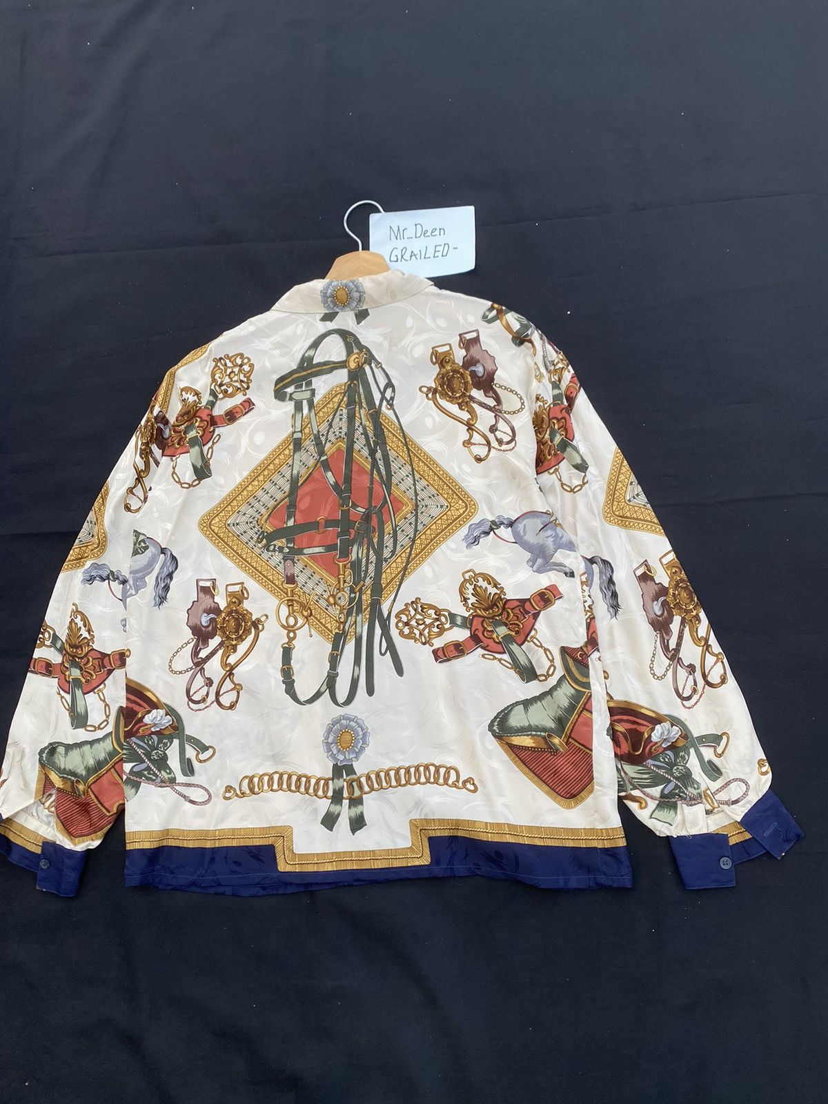 Vintage Rare Vintage Madame Rivere Silk Blouse Size M / US 6-8 / IT 42-44 - 18 Thumbnail