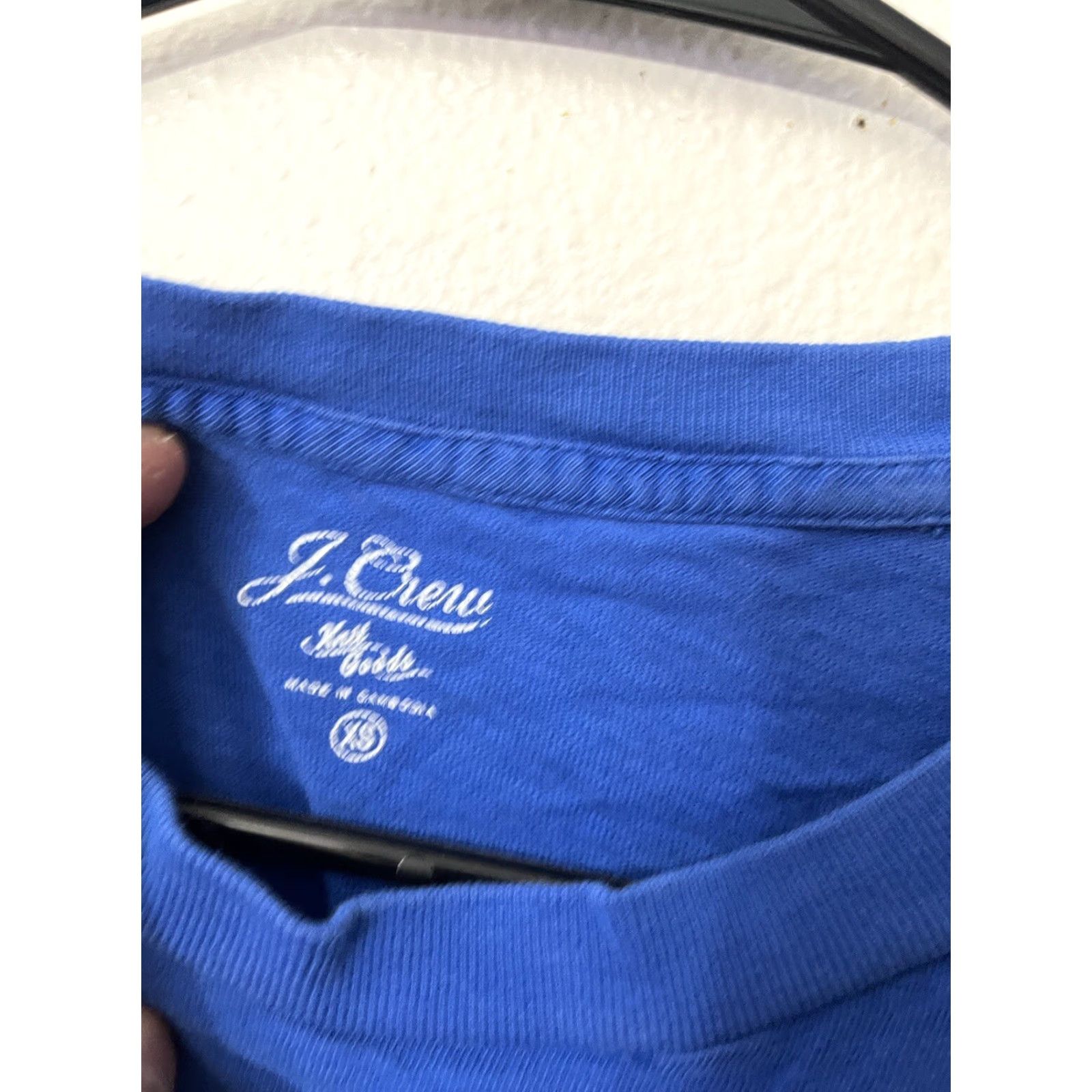 J.Crew J.Crew T-Shirt Coral Bay Craft Club Caribbean Destination Painter Tee Women's XS Blue Embroidered Beach Souvenir Travel Vacation Barbados 90s? Size XS / US 0-2 / IT 36-38 - 3 Thumbnail