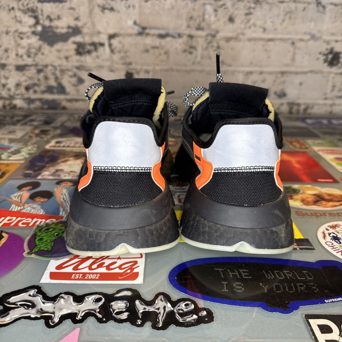 Adidas Adidas Nite Jogger Size 9.5 CG7088 Core Black w/ box Used Size US 9.5 / EU 42-43 - 2 Thumbnail