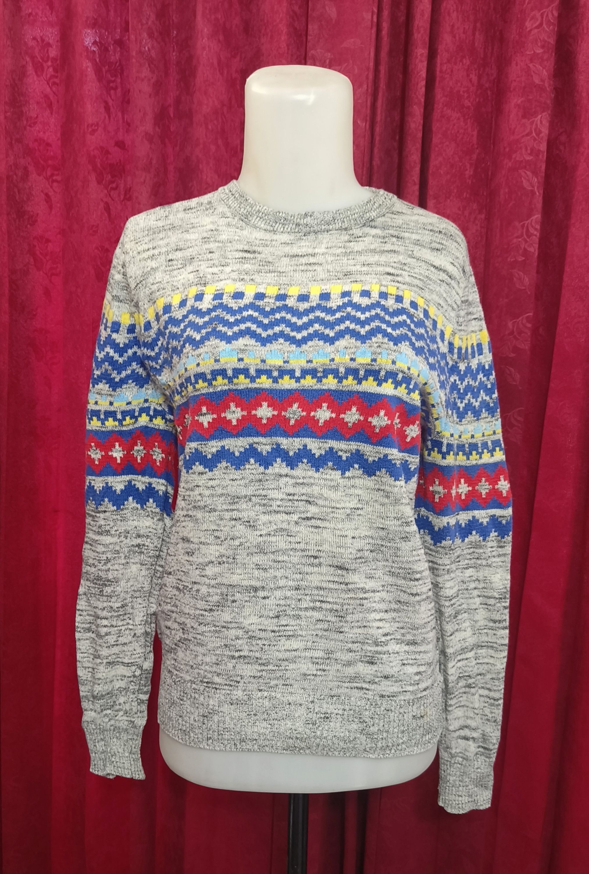Other CAT & JACK Women's Ethnic Striped Pattern Knit Sweater Size S / US 4 / IT 40 - 7 Thumbnail
