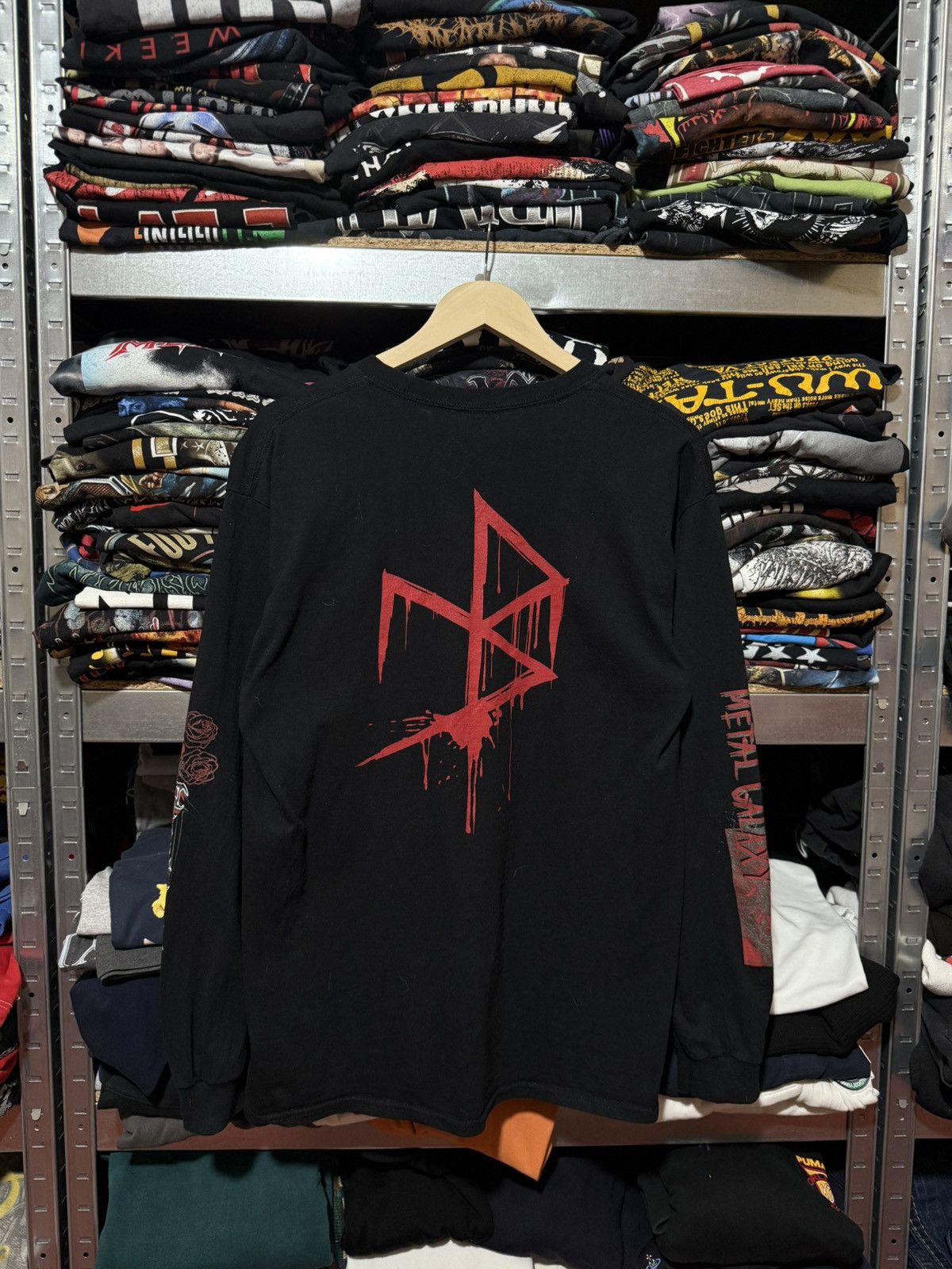 Band Tees Baby Metal Japanese Heavy Metal Band Galaxy Long Sleeve Tee Size US L / EU 52-54 / 3 - 2 Thumbnail