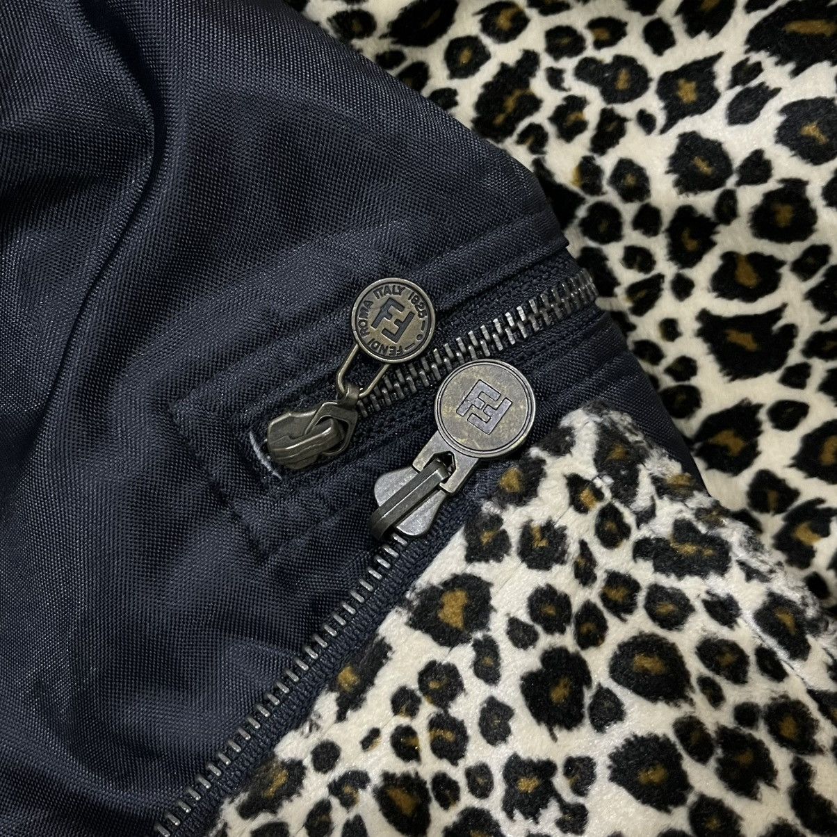 Fendi × Vintage Vintage Fendi Embroidery Big Logo Reversible Jacket Size US L / EU 52-54 / 3 - 7 Thumbnail