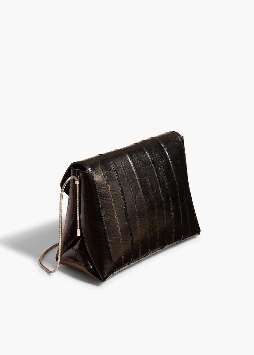 KHAITE KHAITE Bobbi Black Eel Leather Shoulder Bag New Authentic Size ONE SIZE - 2 Thumbnail