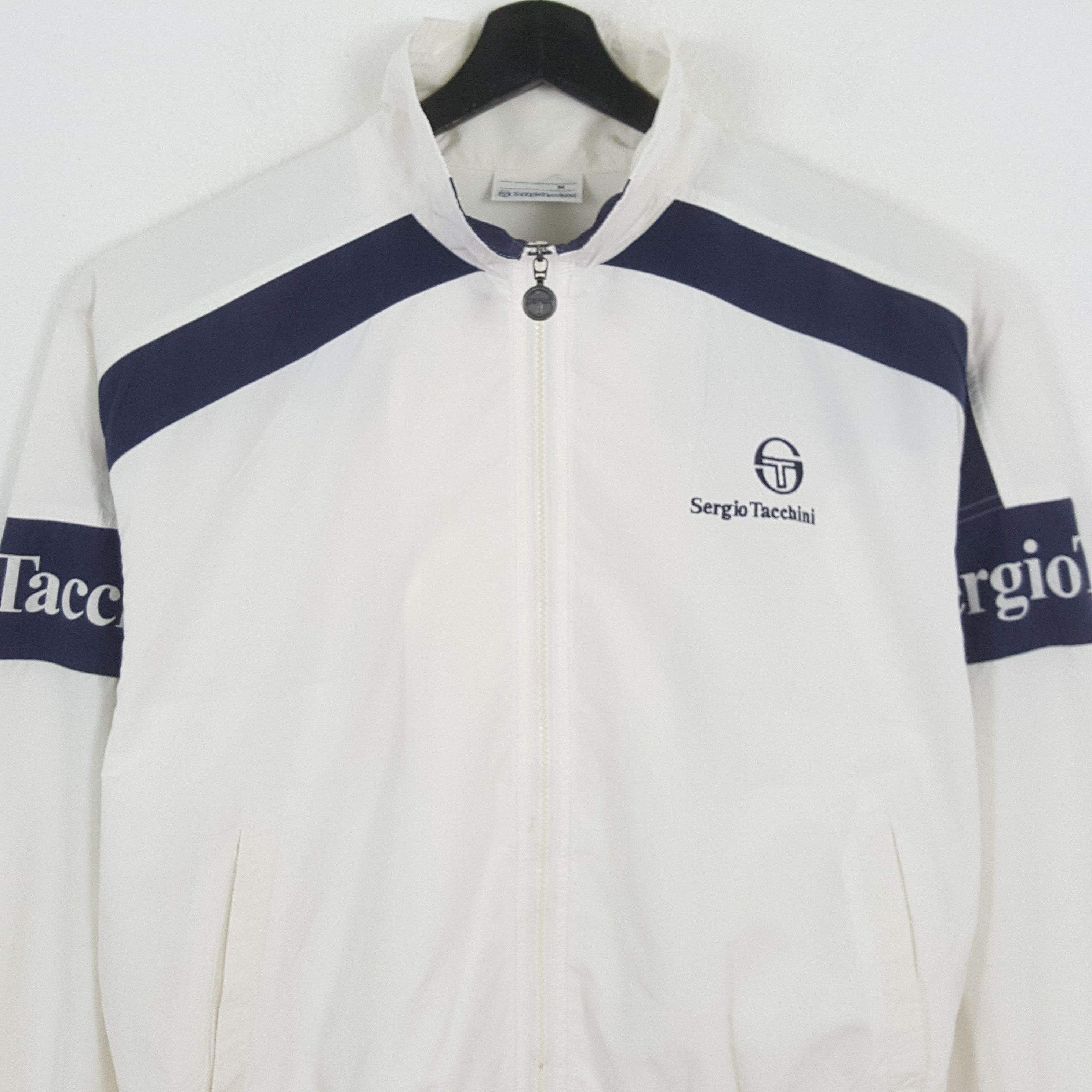 Sergio Tacchini × Vintage SERGIO TACHINI Logo Design Sportswear Style Jacket Size US L / EU 52-54 / 3 - 2 Thumbnail