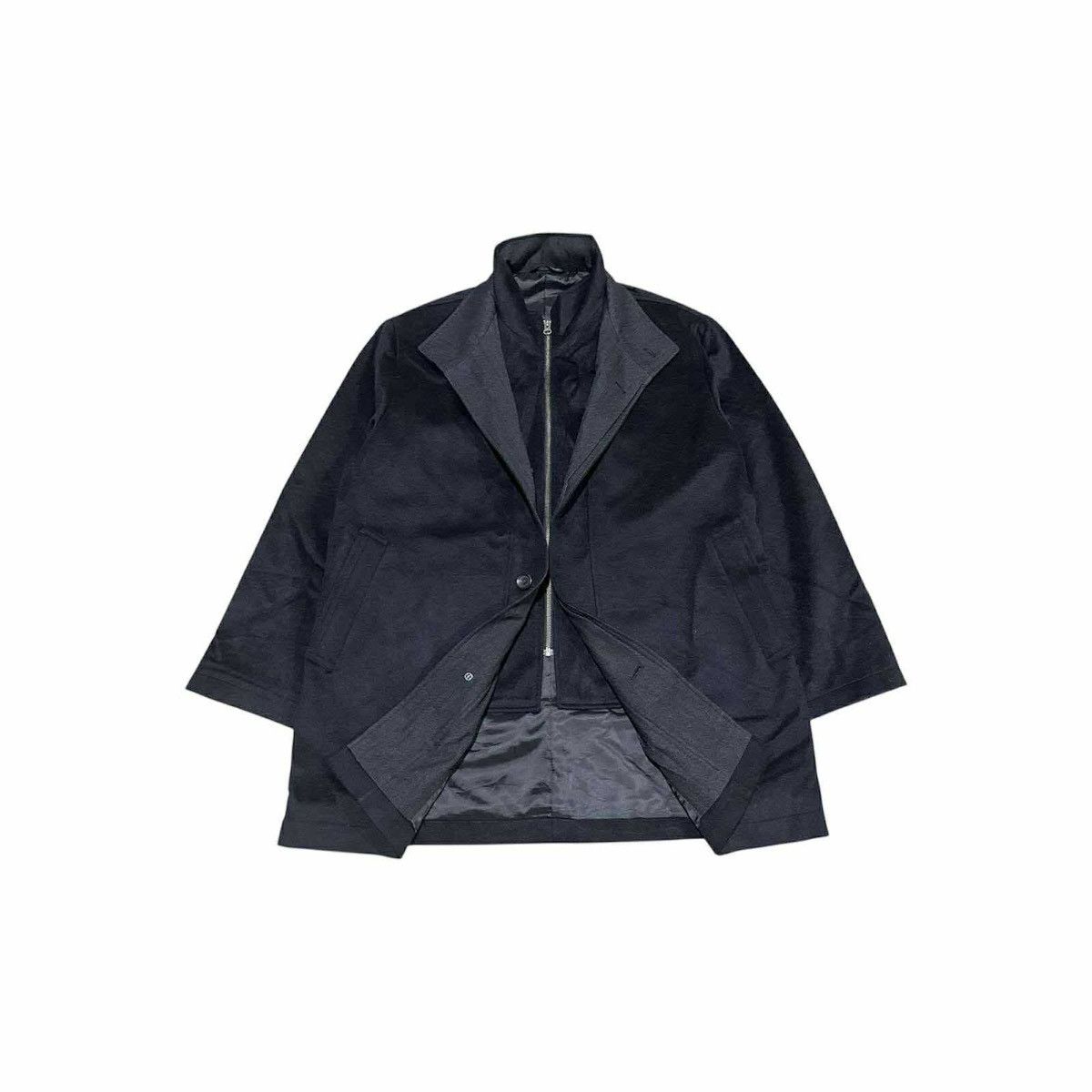 Japanese Brand 🔥Japanese Northman Collection Double Layer Wool Formal Coat Size US XL / EU 56 / 4 - 1 Thumbnail