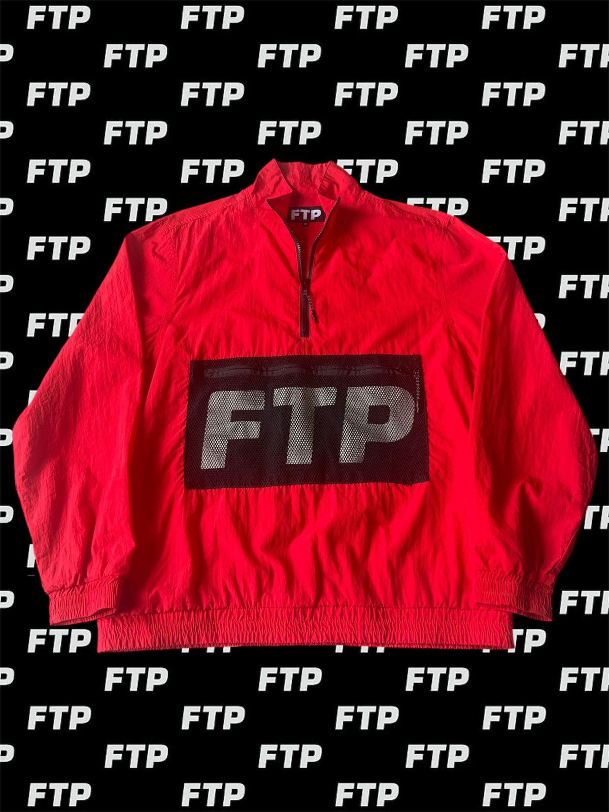 Fuck The Population FTP Mesh Pocket Half Zip Size US M / EU 48-50 / 2 - 1 Thumbnail
