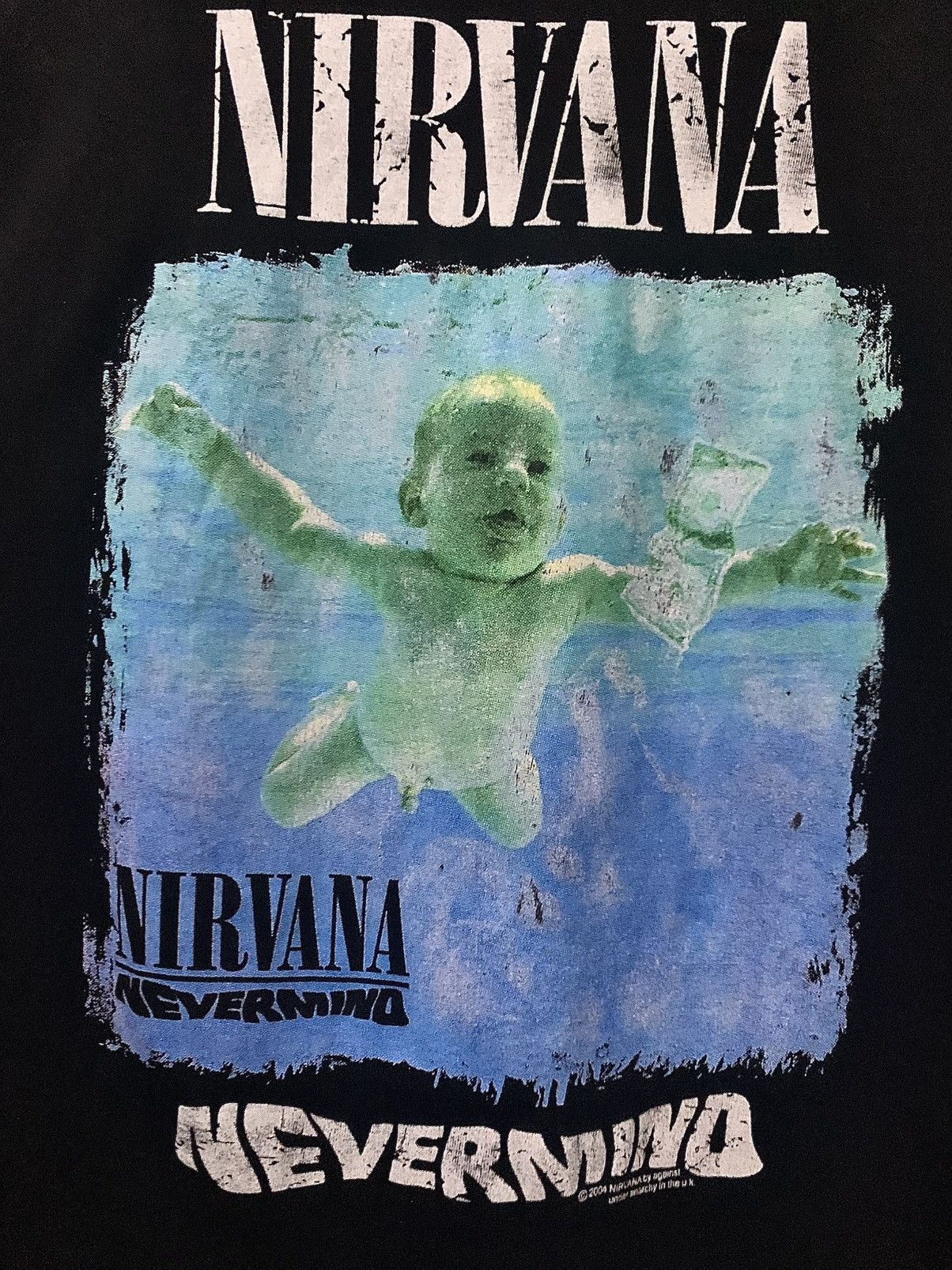 Band Tees Rare Vintage 2004 Nirvana “Nevermind” Tour tee T-Shirt Size US L / EU 52-54 / 3 - 3 Thumbnail