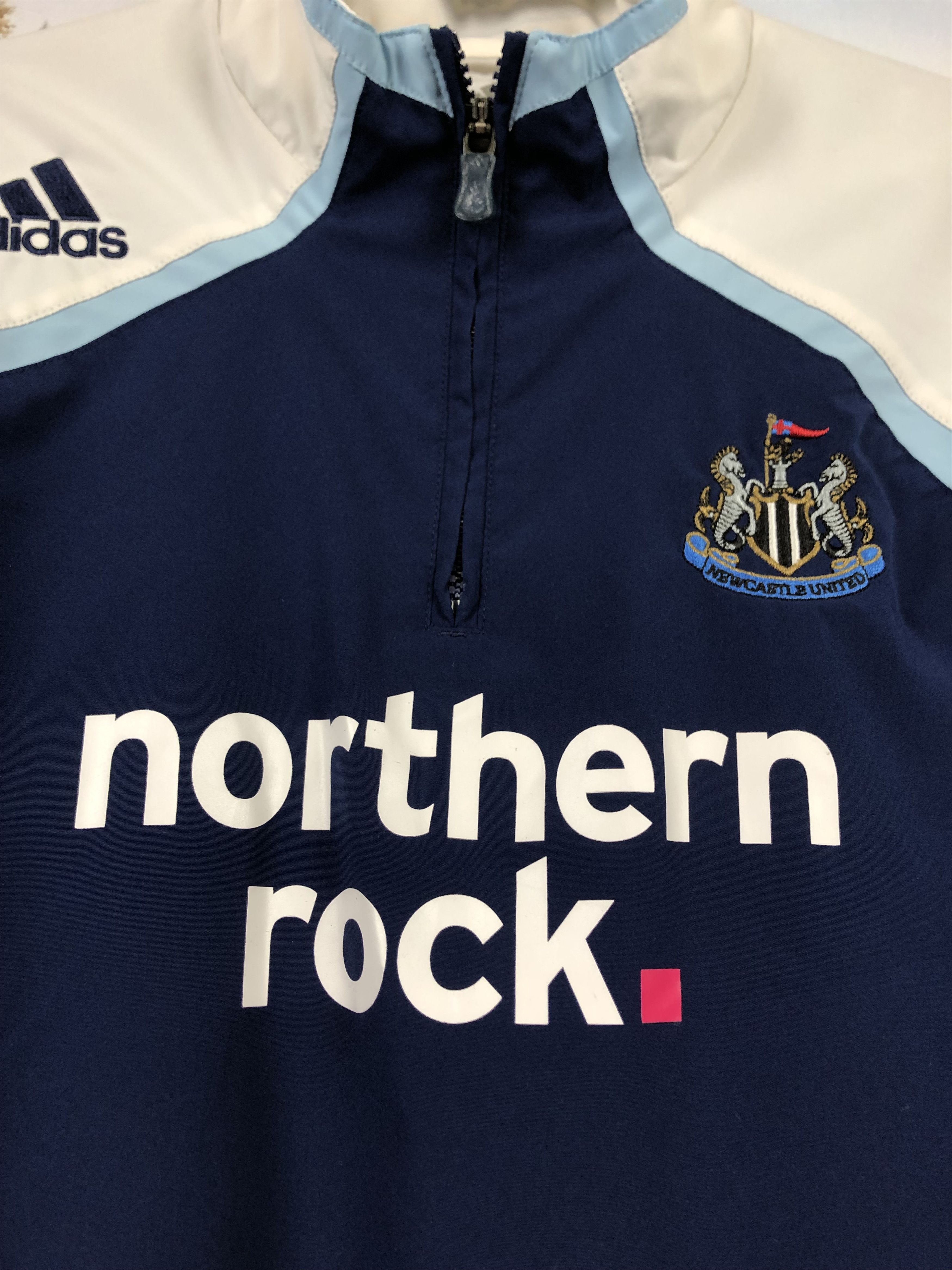Adidas Newcastle United Vintage Football Sweatshirt Jacket Rare Size US M / EU 48-50 / 2 - 5 Thumbnail