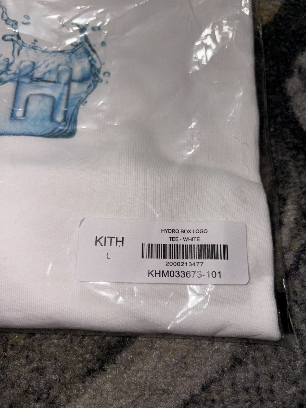 Kith Kith Hydro Box Logo Tee White Size US L / EU 52-54 / 3 - 4 Thumbnail