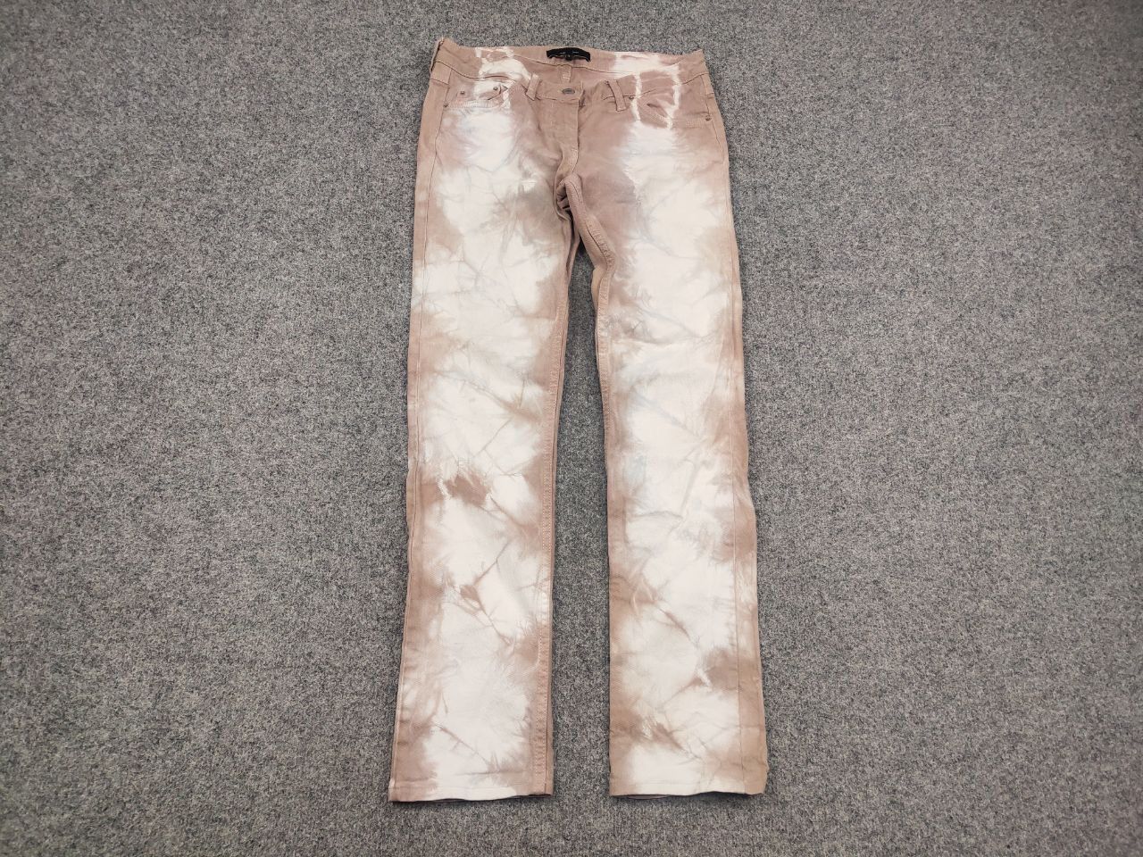 Isabel Marant Isabel Marant Stretch Jeans Pale Pink Cotton Denim Tie Dye Size 42" / US 20 - 3 Thumbnail