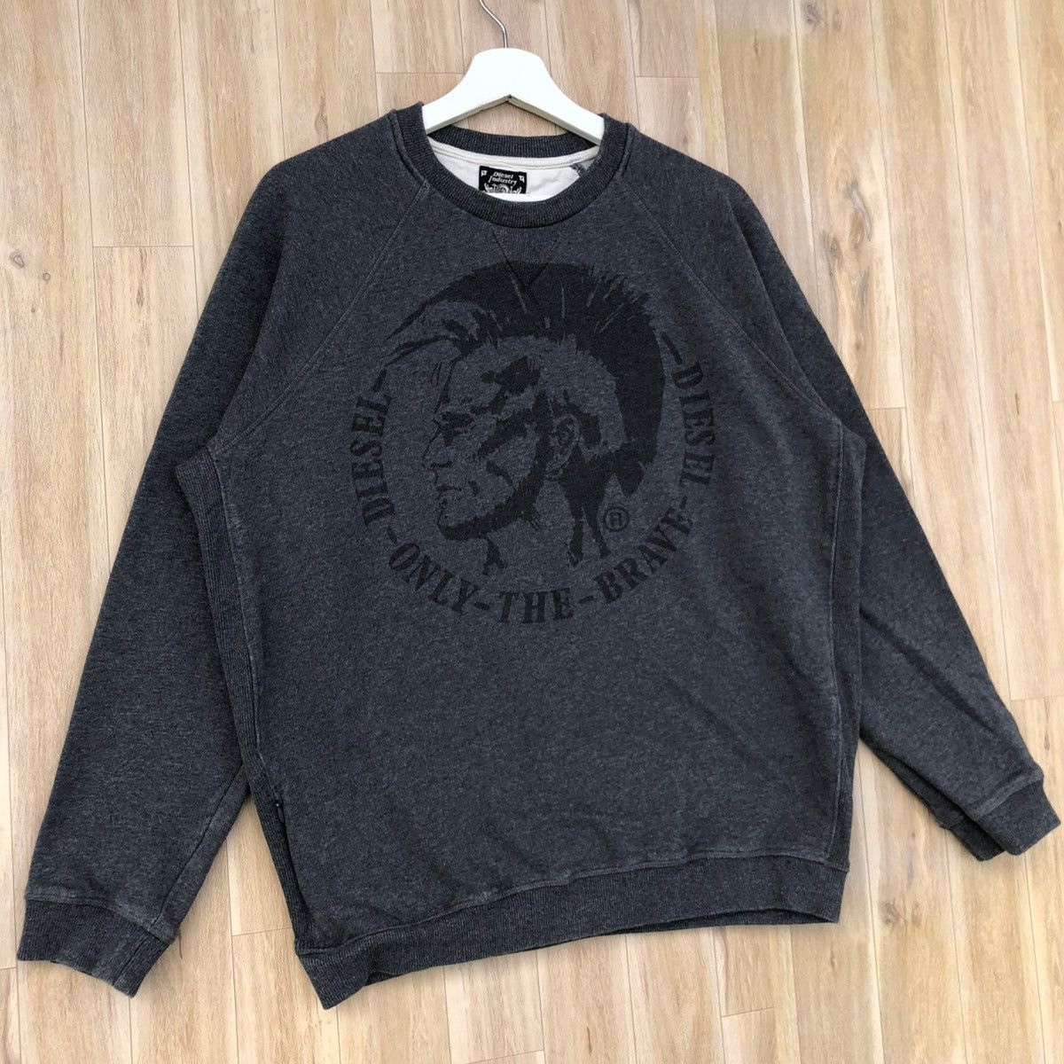 Diesel Vintage Diesel Industry Pullover Sweatshirt Size US XXL / EU 58 / 5 - 2 Thumbnail