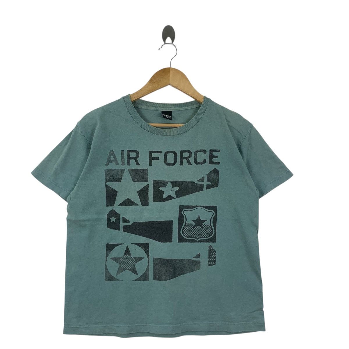 Other USAF AIR FORCE x GRANIPH Plane Graphic Tee Shirt Boxy Top Size M / US 6-8 / IT 42-44 - 3 Thumbnail