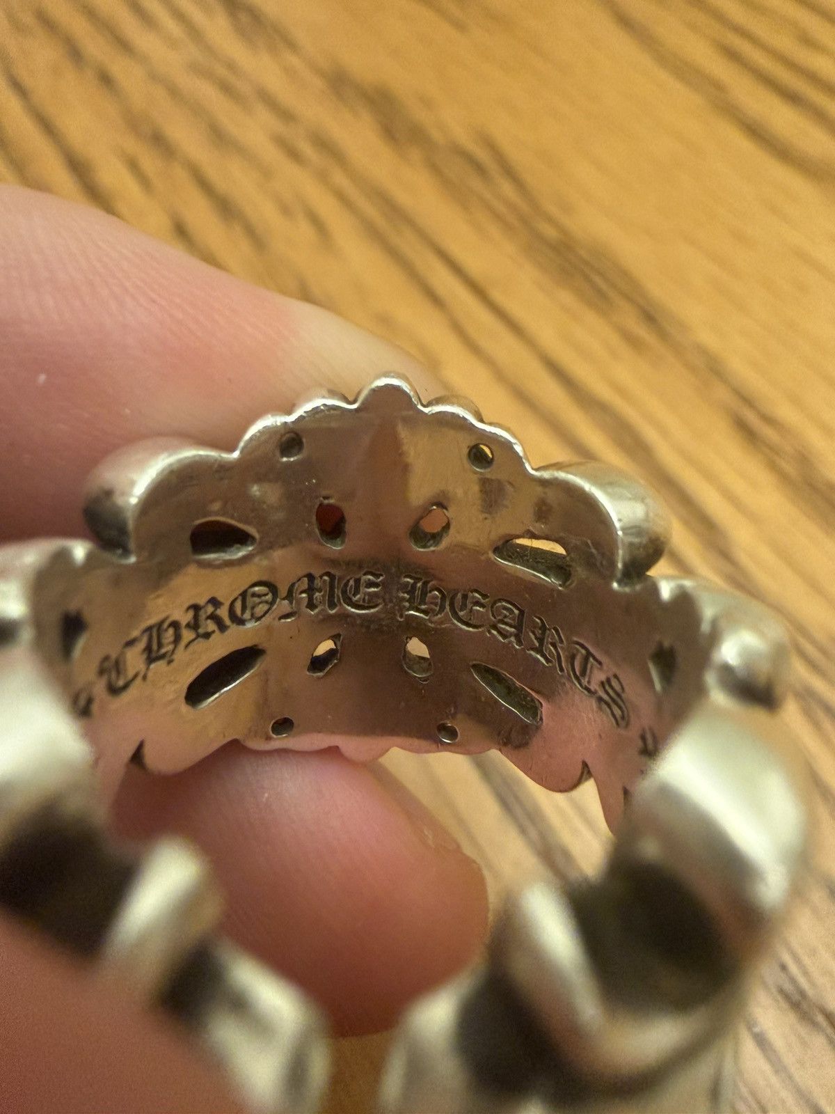 Chrome Hearts Chrome Hearts Double Floral Ring Size ONE SIZE - 4 Thumbnail