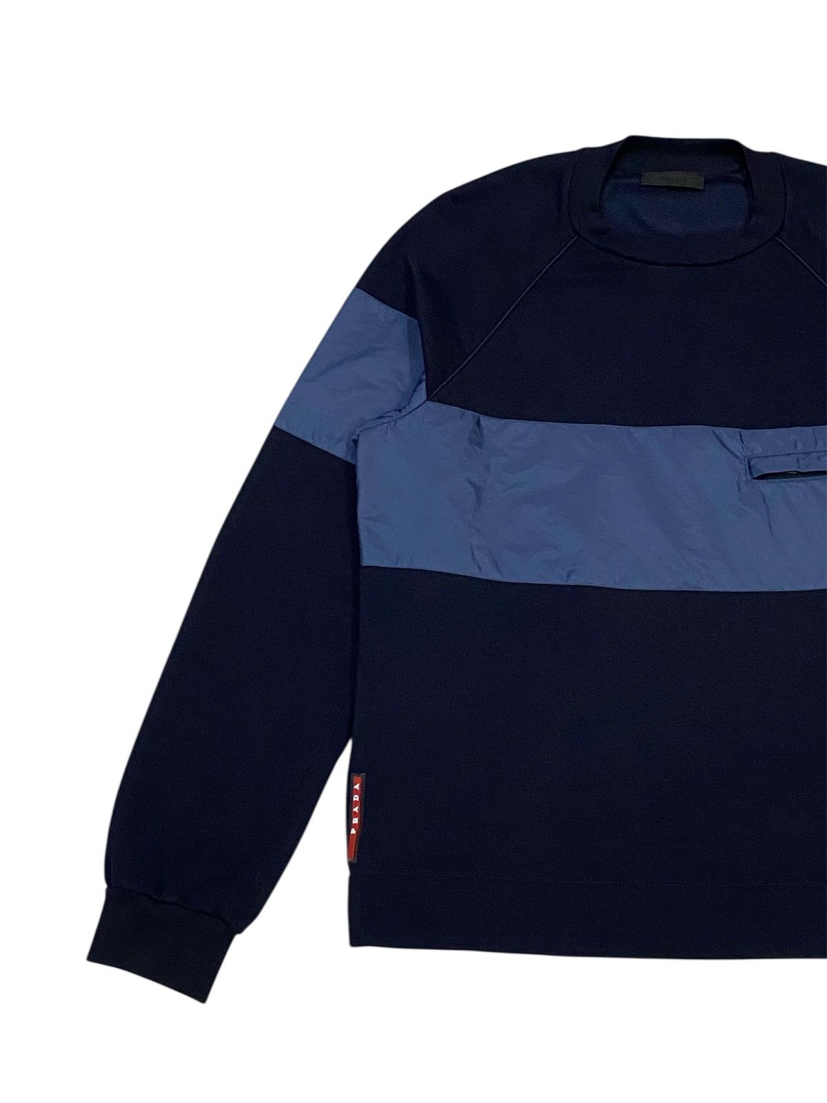 Prada Prada Neoprene Crewneck Sweatshirt Size US L / EU 52-54 / 3 - 6 Thumbnail