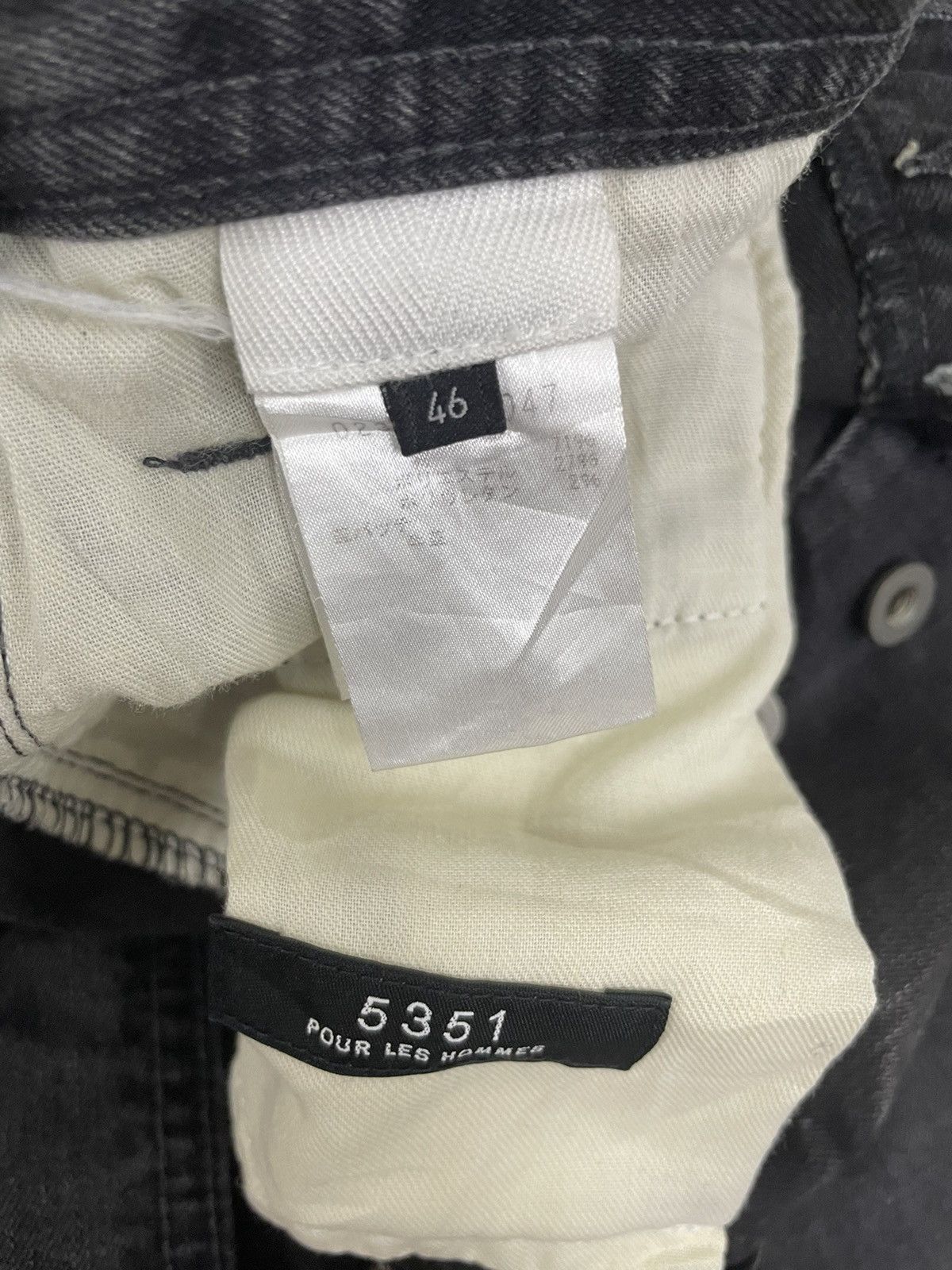 5351 POUR LES HOMMES 5351 Pour Less Hommes Skinny Jeans Size US 32 / EU 48 - 9 Thumbnail