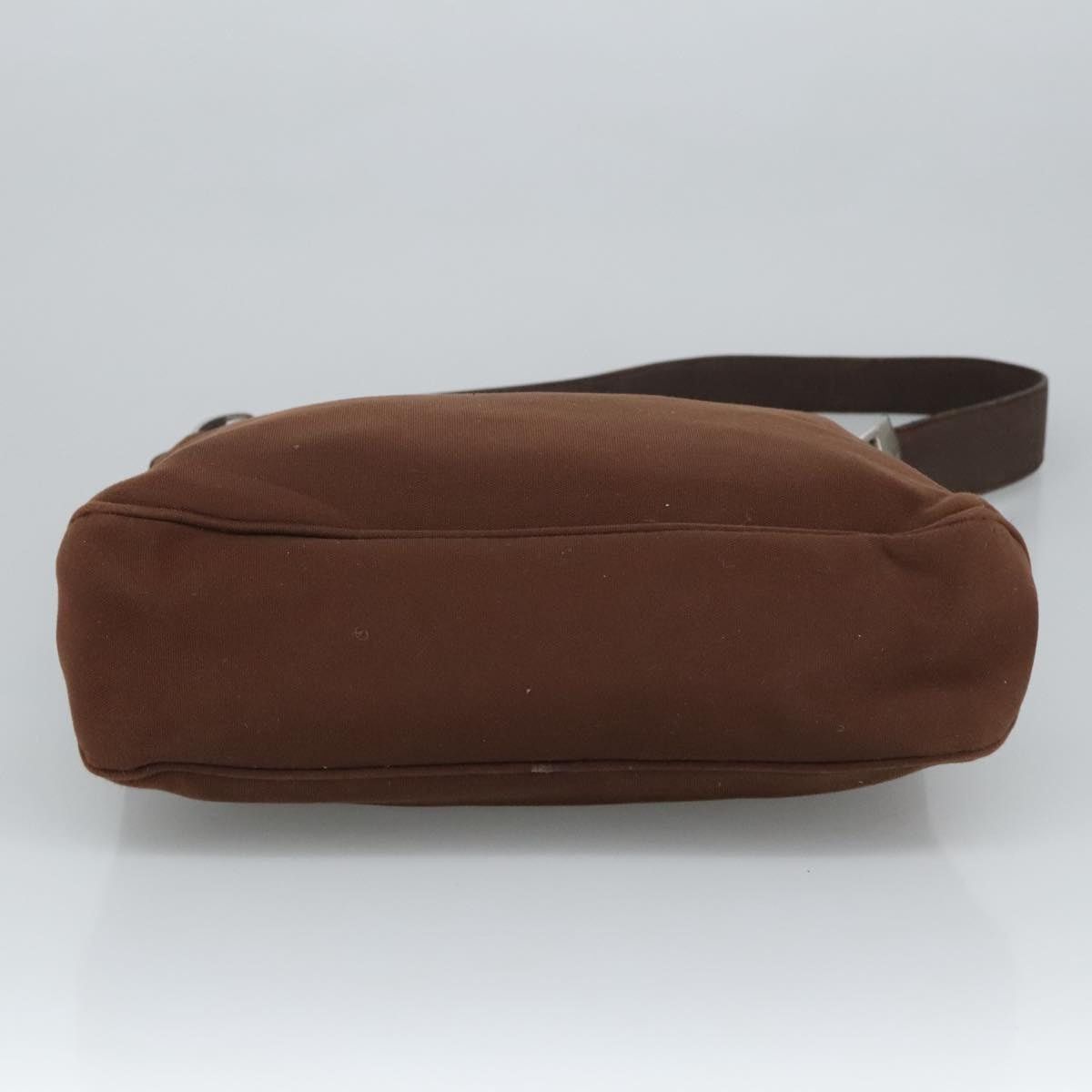 Salvatore Ferragamo Salvatore Ferragamo Shoulder Bag Canvas Leather Brown Silver Size ONE SIZE - 9 Thumbnail