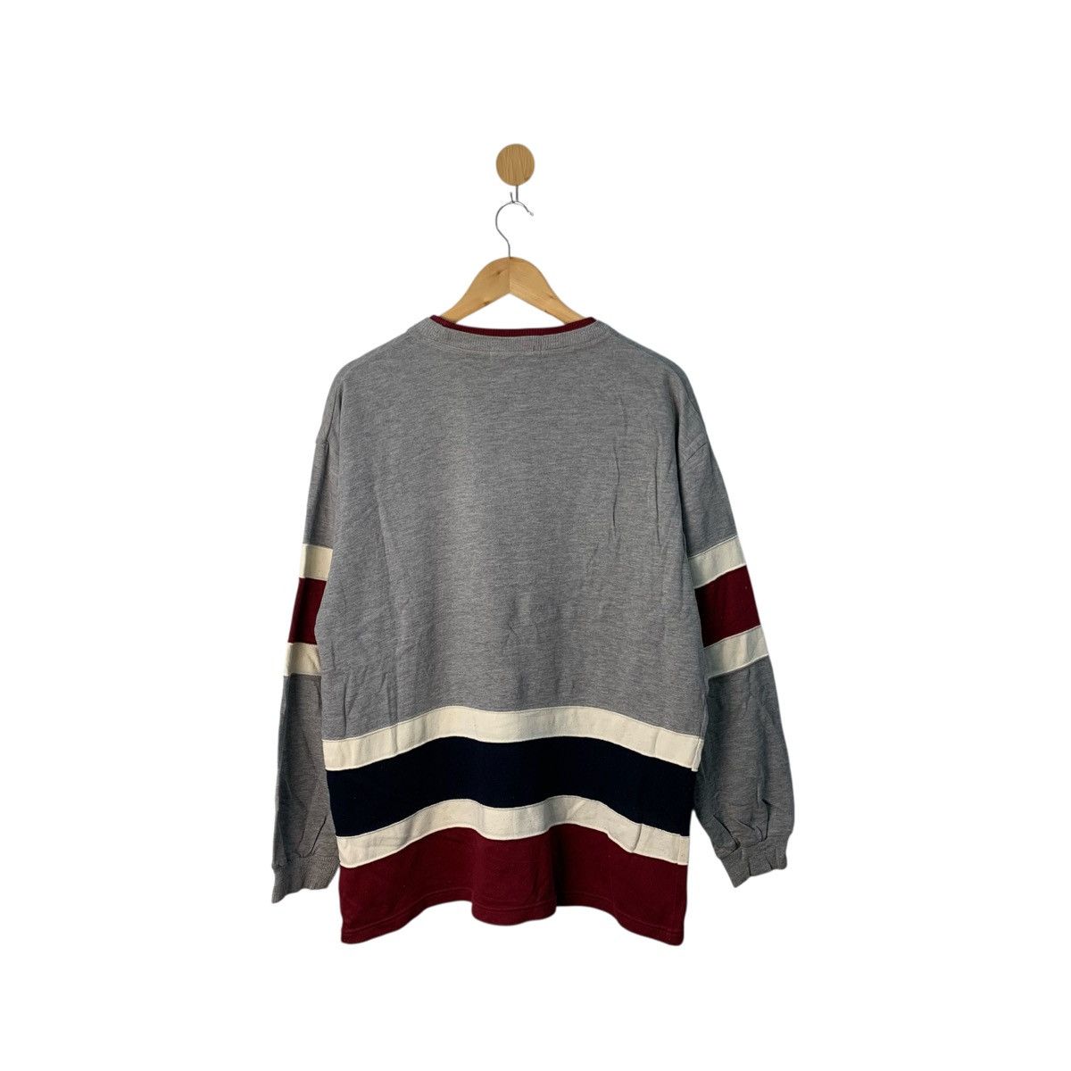 U.S. Polo Assn. Vintage US Polo Association Grey Sweatshirt Size US L / EU 52-54 / 3 - 2 Thumbnail