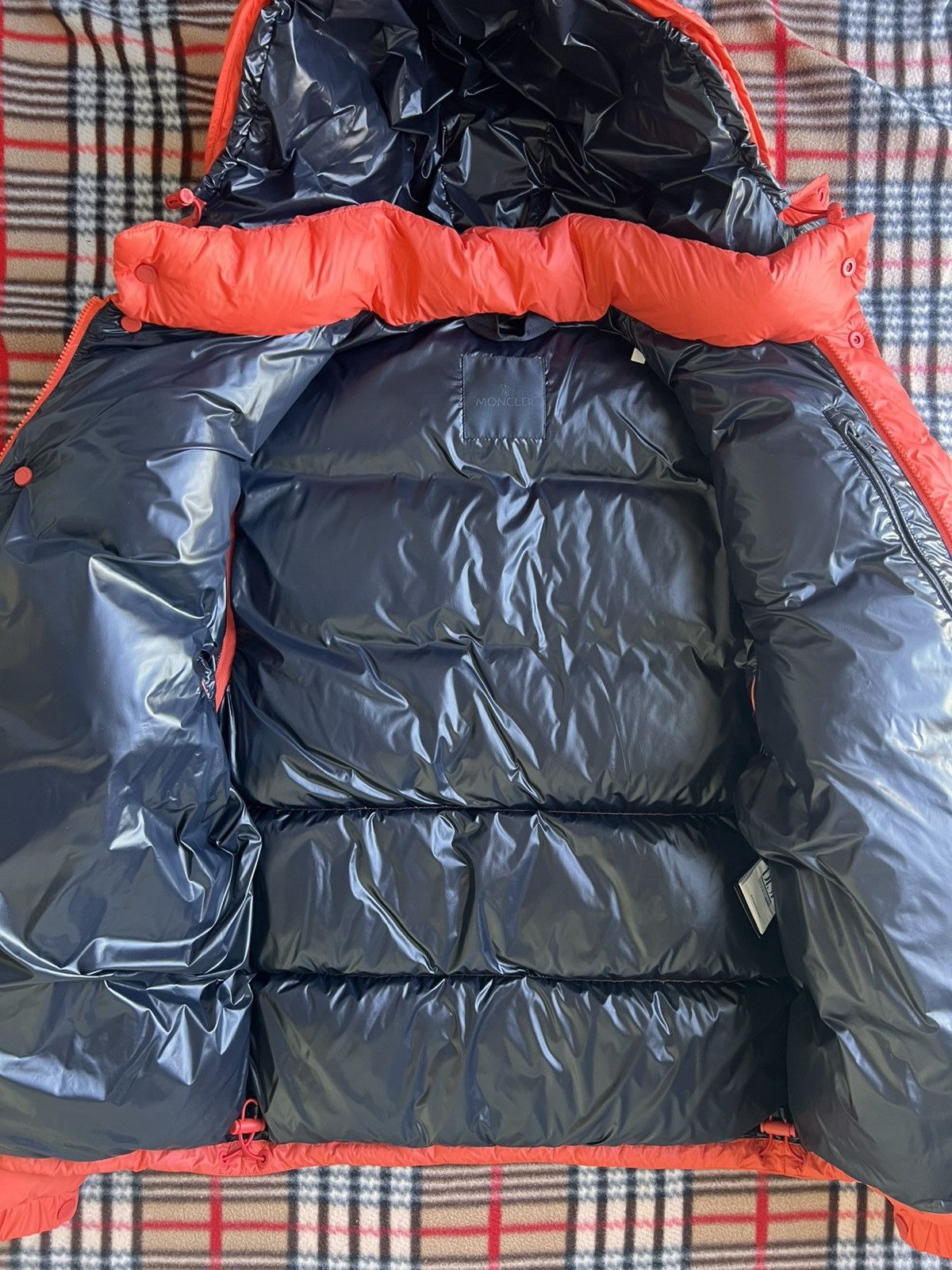 Moncler L Moncler Cyclone Short Down Jacket goose orange vest 2 jn 1 Size US L / EU 52-54 / 3 - 15 Thumbnail