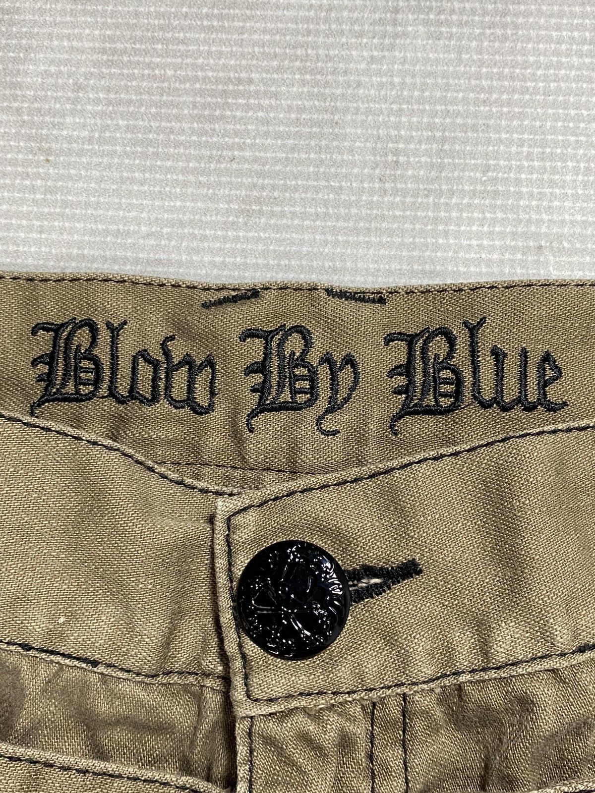 If Six Was Nine × Japanese Brand × Le Grande Bleu (L.G.B.) Blom by blue double waist faded flare jeans Size US 32 / EU 48 - 8 Thumbnail