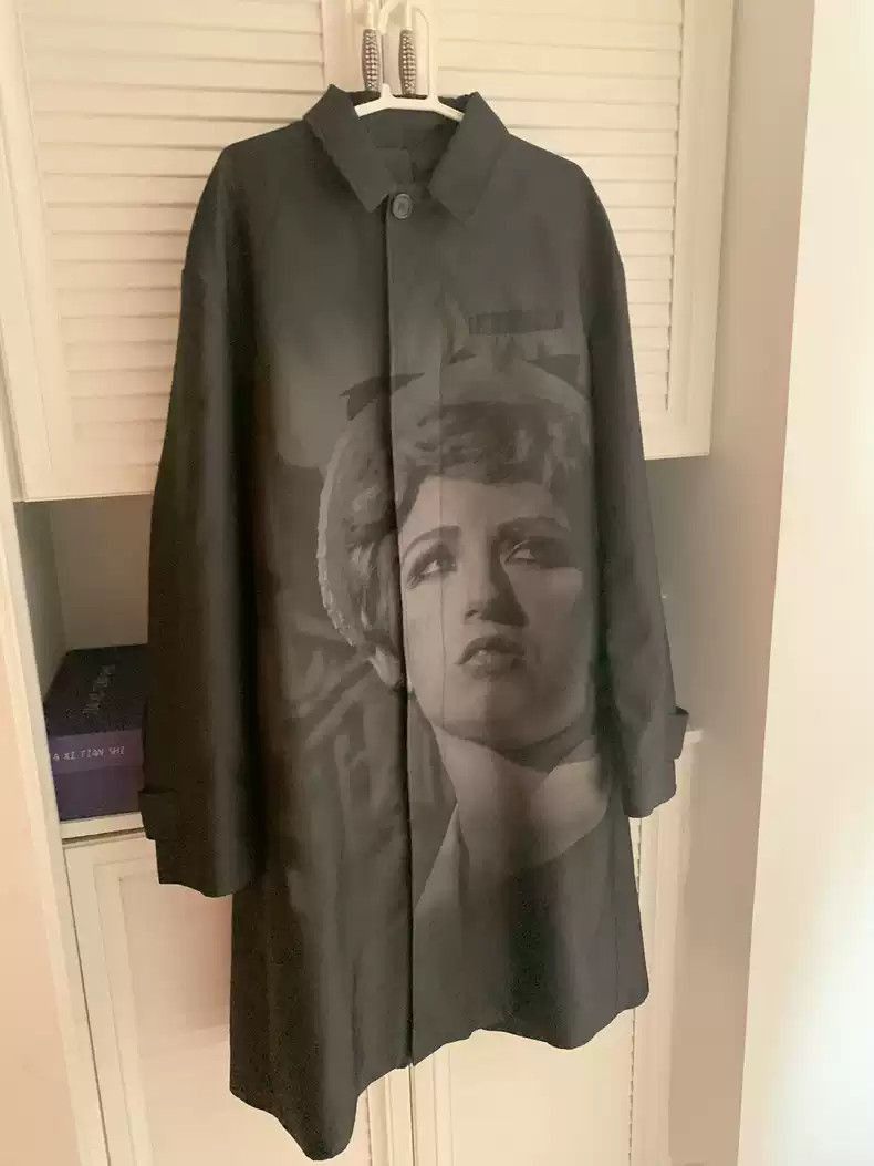 Undercover Cindy Sherman Show trench coat