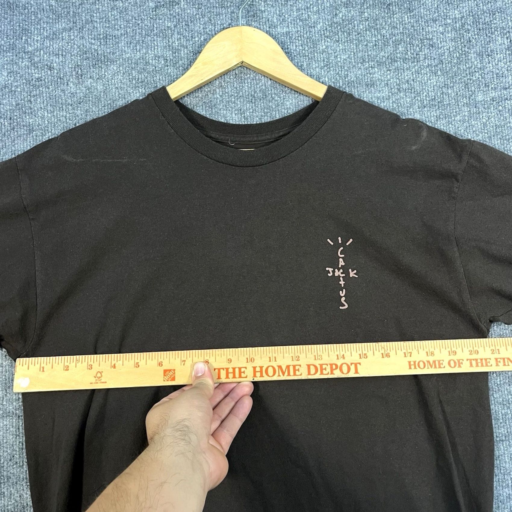 Mitchell & Ness Mitchell Ness Travis Scott Cactus Jack T Shirt Merch Brown Large Lids Size US L / EU 52-54 / 3 - 6 Thumbnail